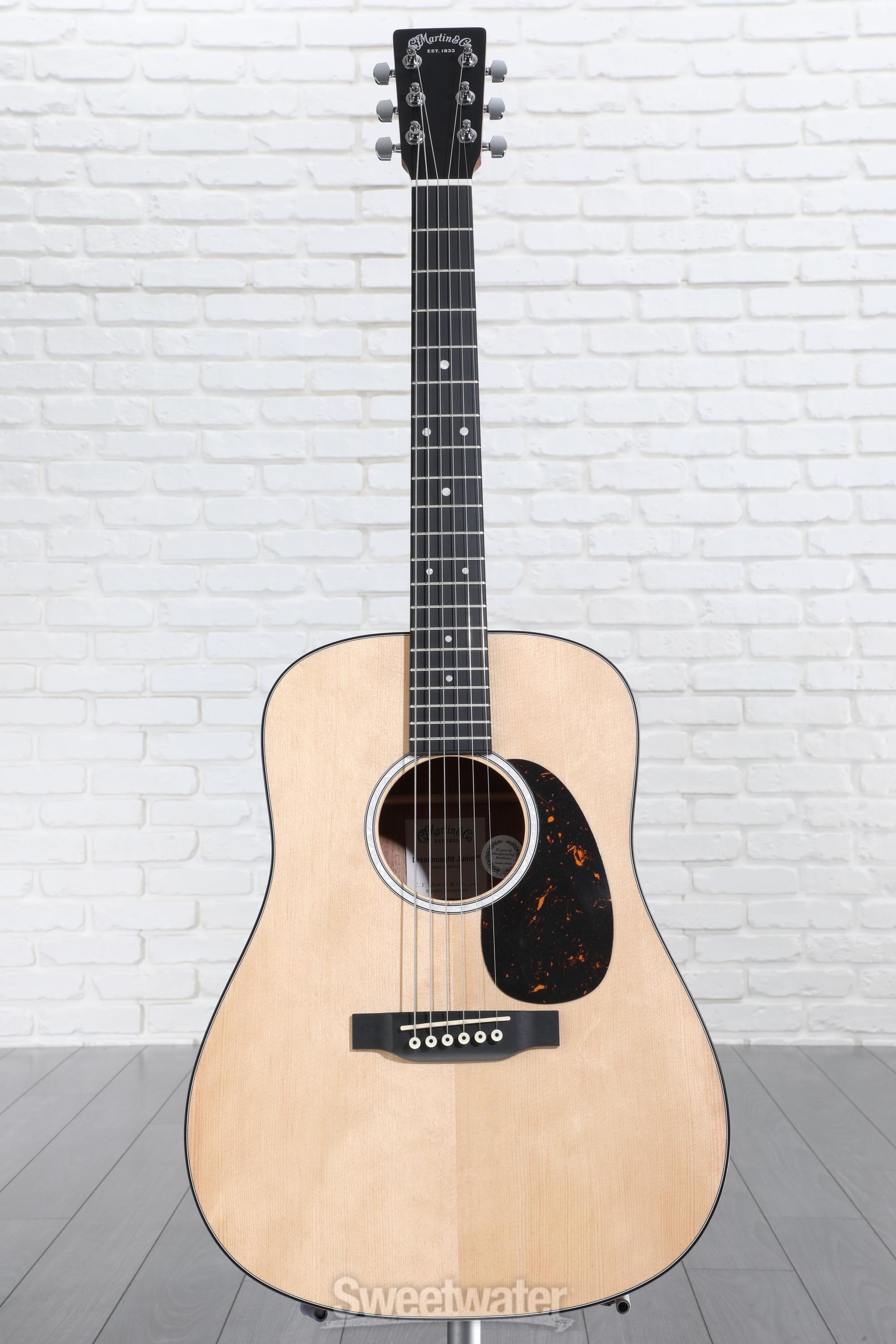 Martin D Jr-10 Acoustic Guitar - Natural Spruce