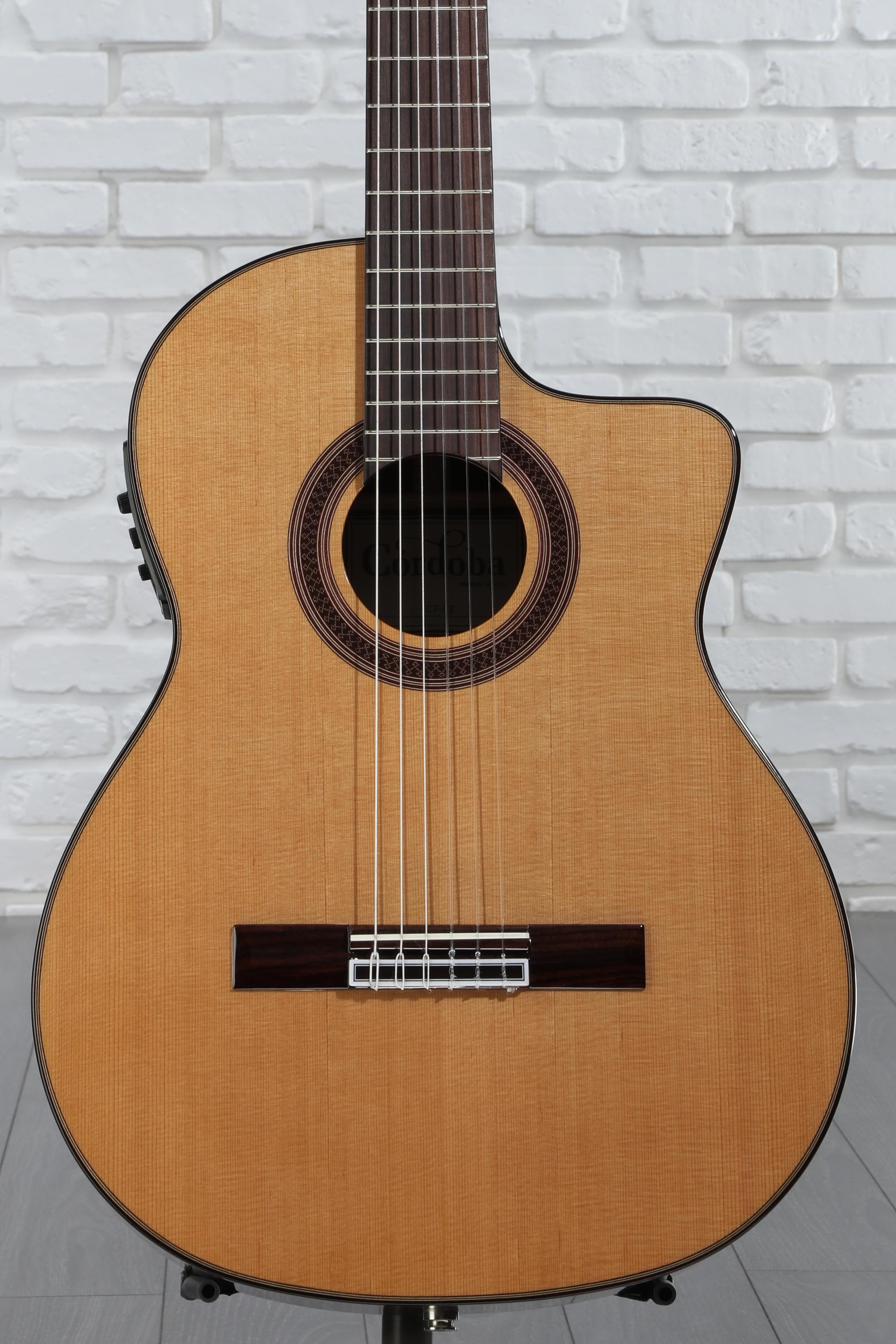 ギター Cordoba C7-CE Cordoba C7-CE CD Classical Nylon Acoustic-Electric Guitar