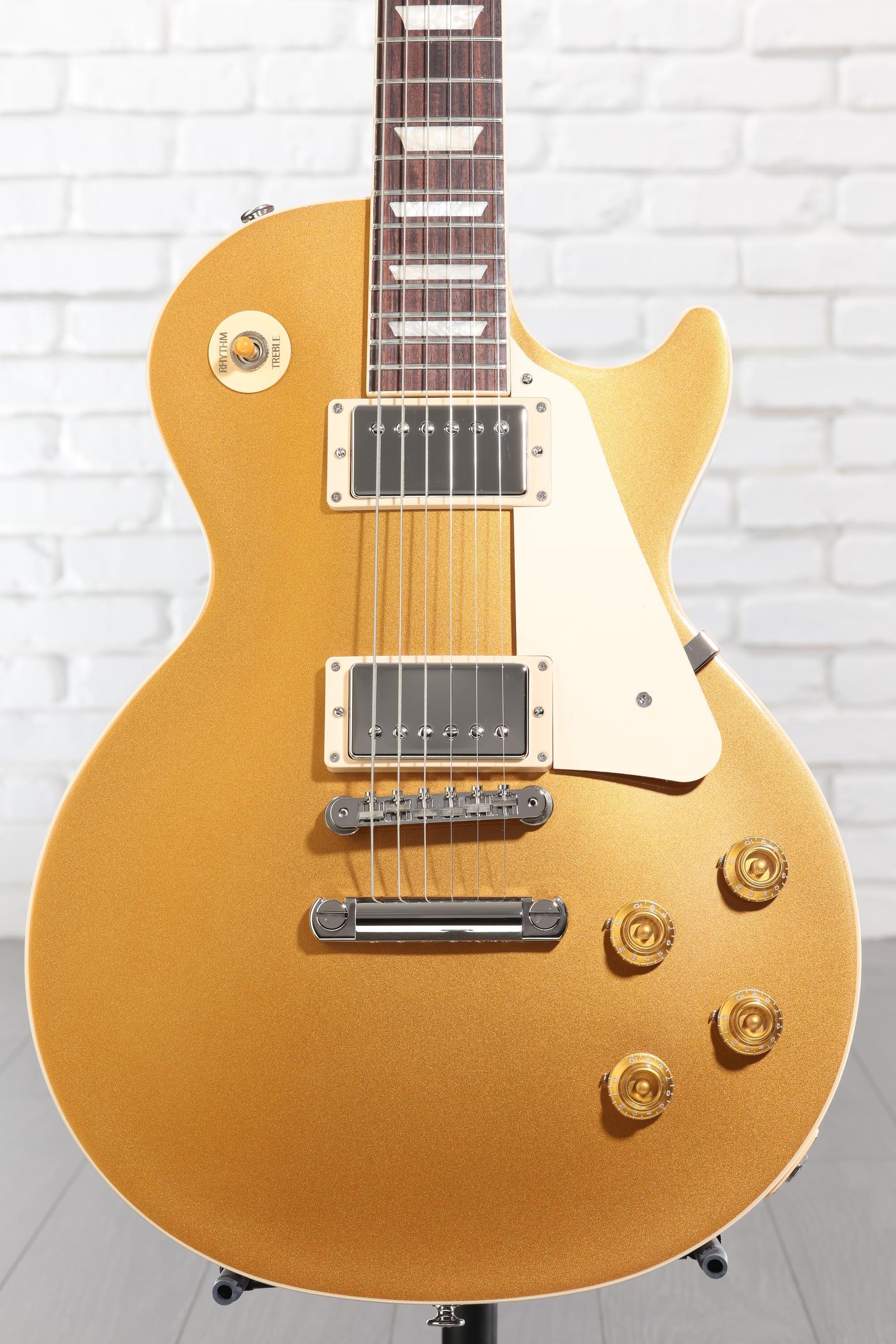 Gibson Les Paul Standard '50s Electric Guitar - Gold Top | Sweetwater
