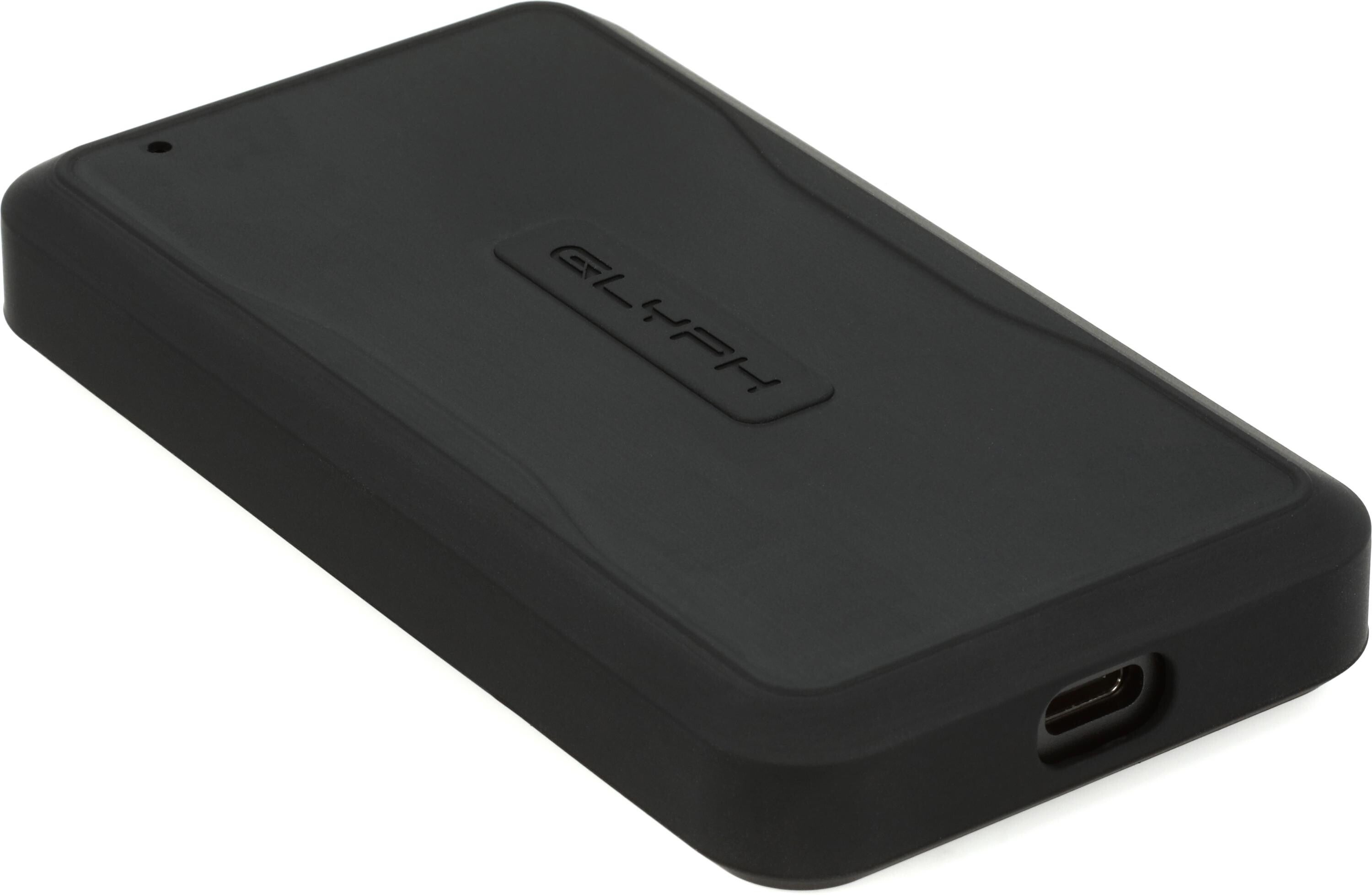 Glyph Atom RAID SSD 4TB USB-C Portable Solid State Drive, Black