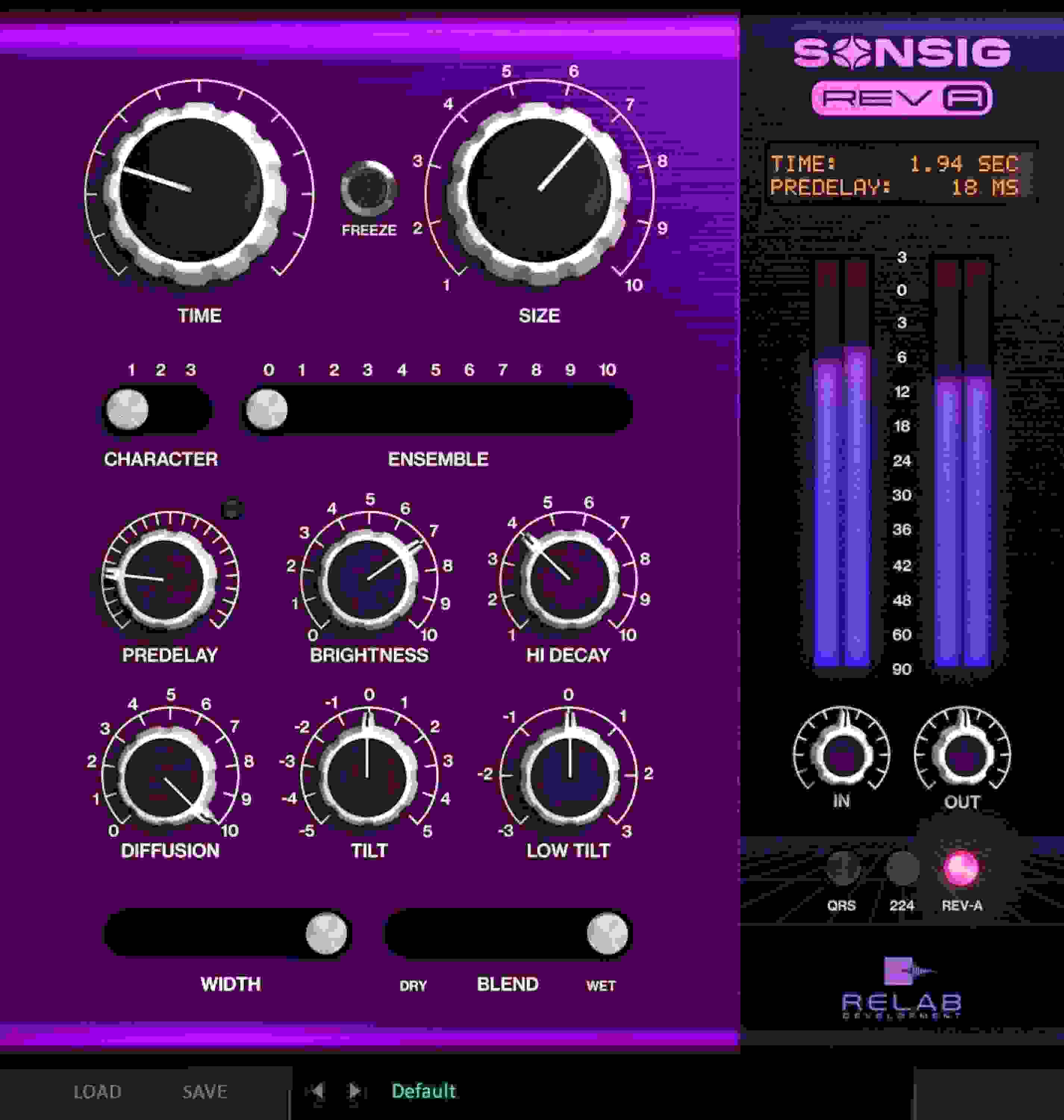 Relab Development Sonsig Rev-A Reverb Plug-in | Sweetwater