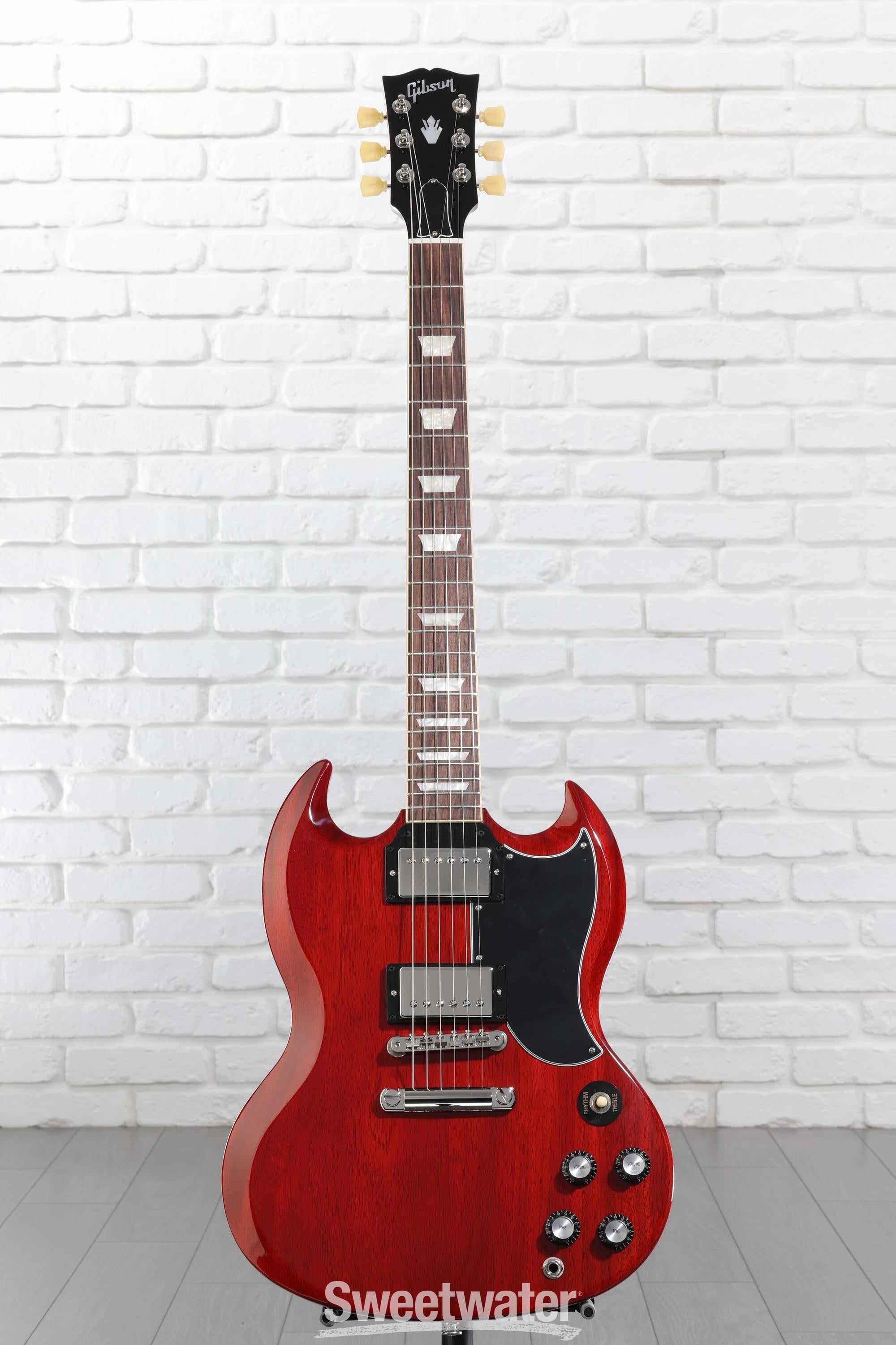 Gibson SG Standard '61 Electric Guitar - Vintage Cherry | Sweetwater