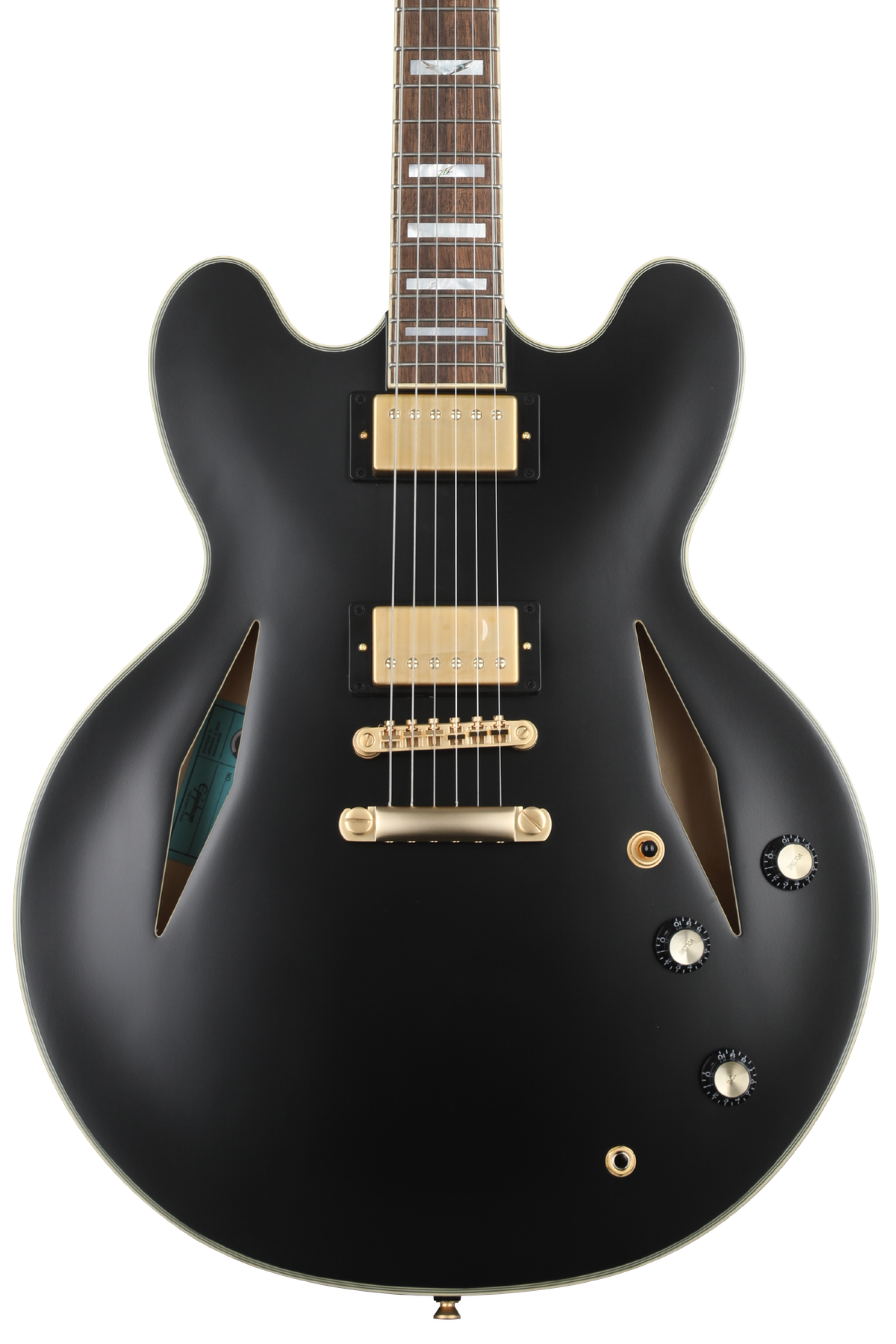 Epiphone Emily Wolfe Sheraton Stealth Semi-Hollow Electric Guitar 