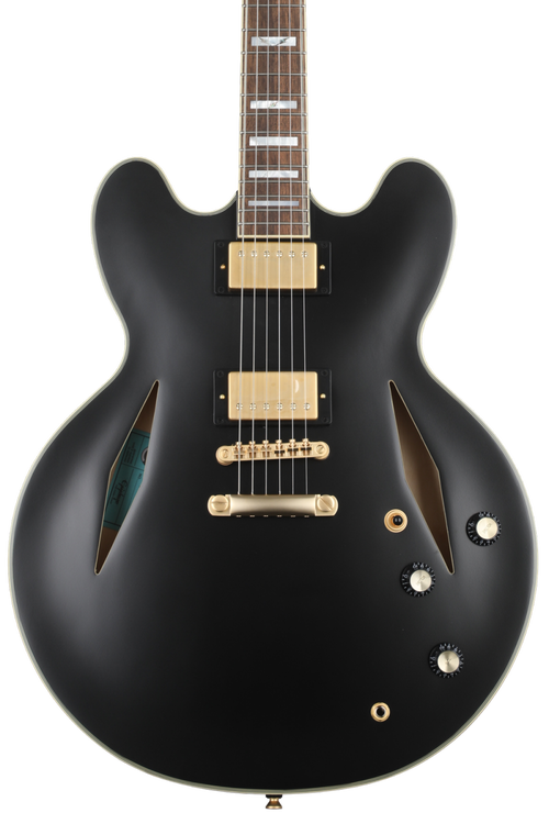 Epiphone Emily Wolfe Sheraton Stealth Semi-Hollow Electric Guitar