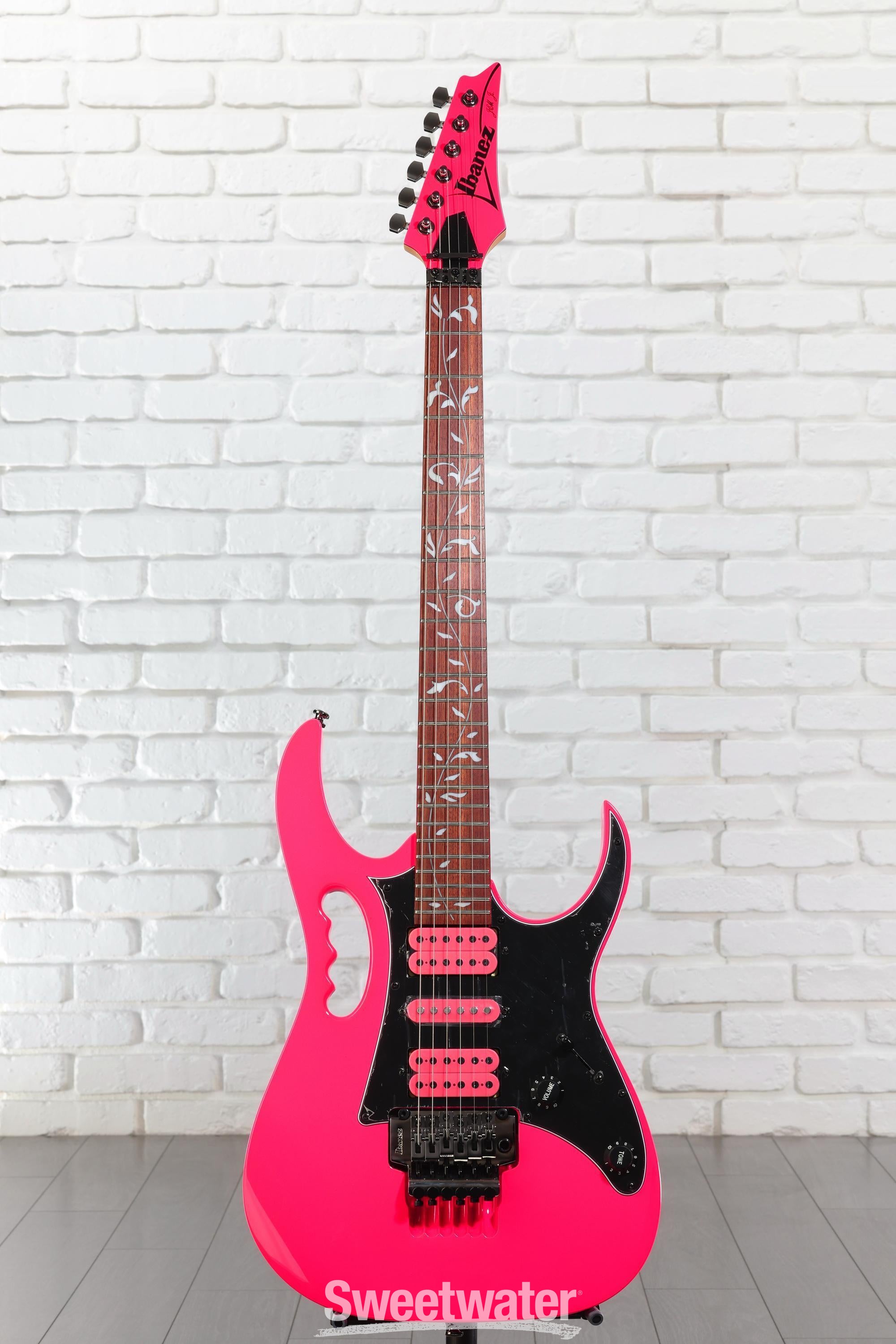 Ibanez Steve Vai Signature JEMJRSP - Pink | Sweetwater