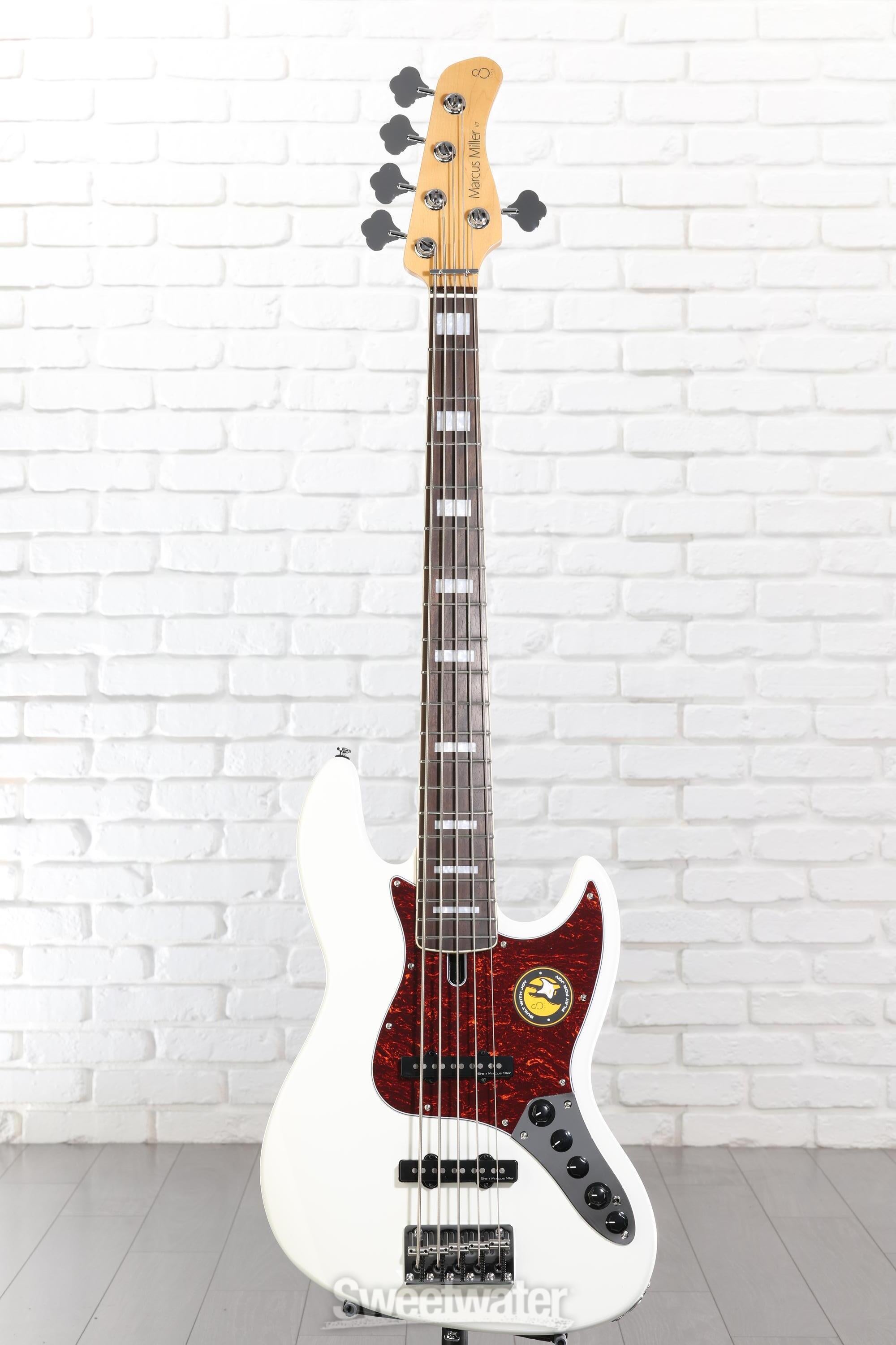 Sire Marcus Miller V7 Alder 5-string Bass Guitar - Antique White