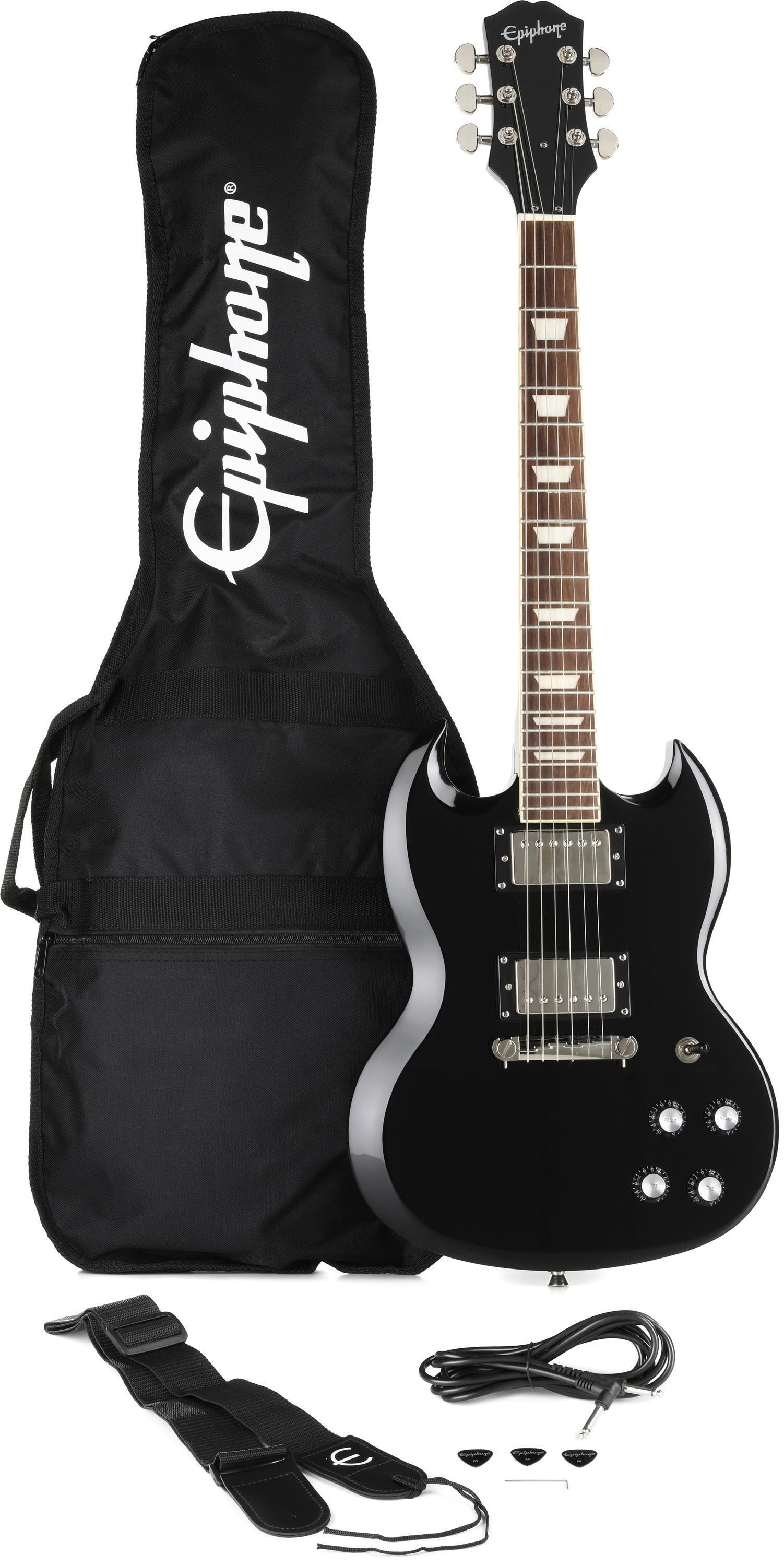 Epiphone Power Players SG Electric Guitar Dark Matter Sweetwater