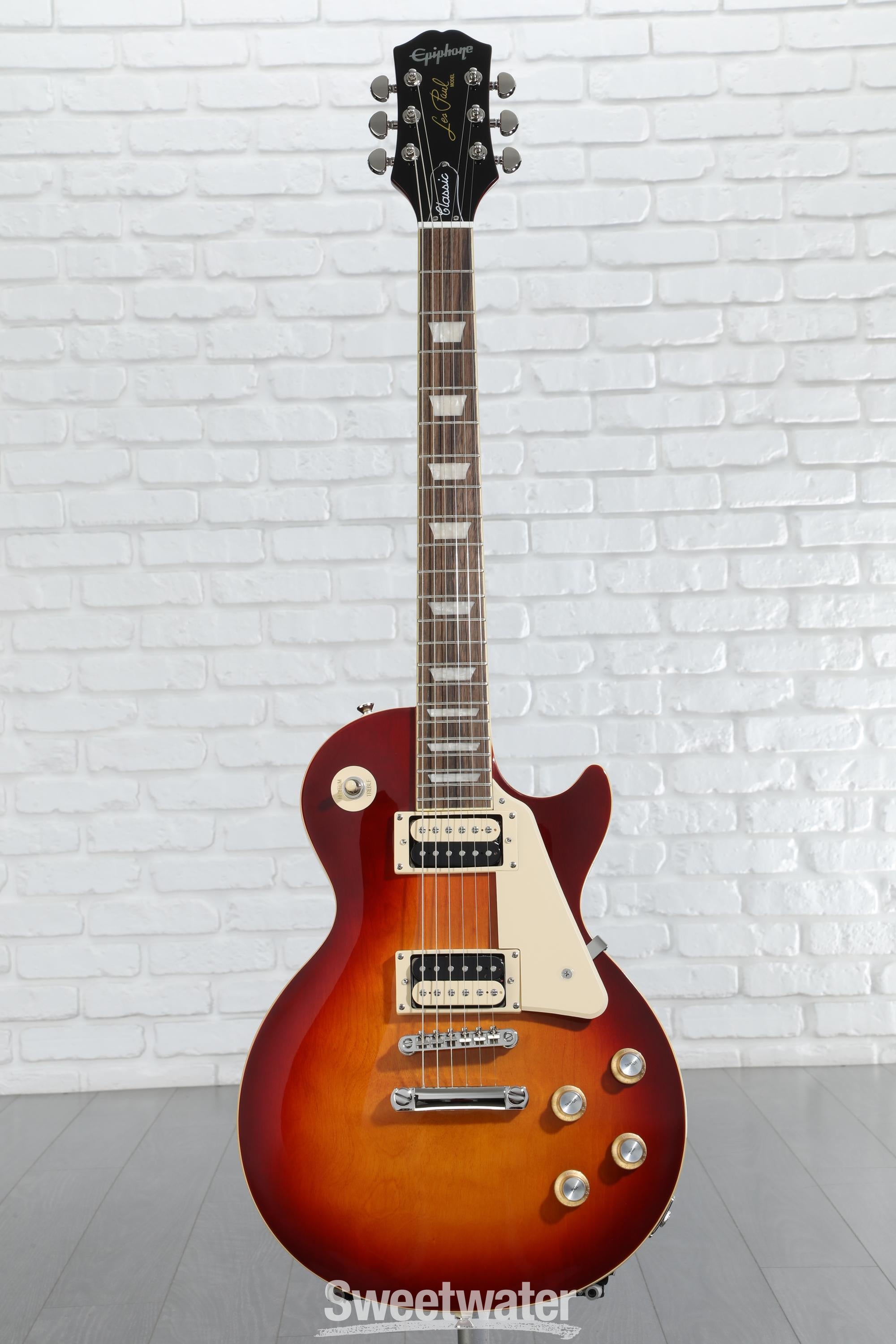 2006年製【Epiphone|Les Paul CLASSIC】Cherry Epiphone Les Paul Classic Electric Guitar - Heritage Cherry