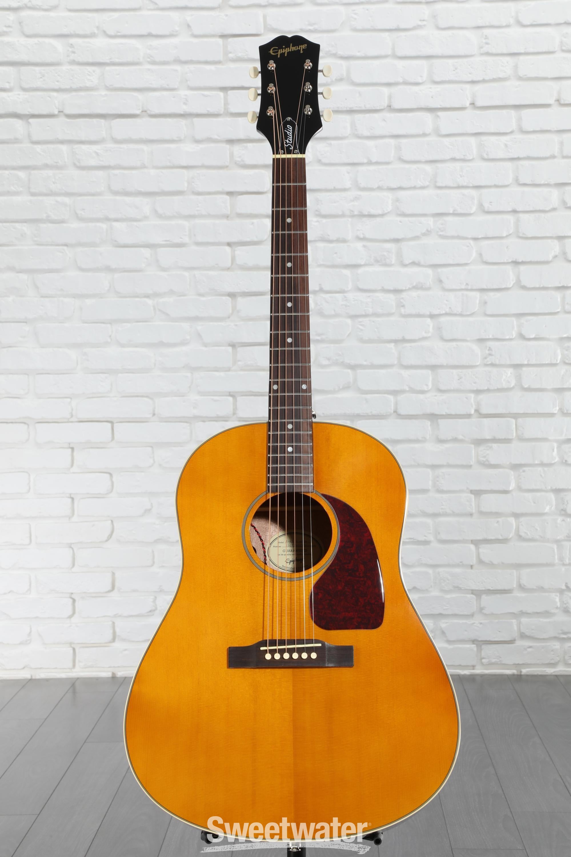 Epiphone J-45 Studio Acoustic-electric Guitar - Natural | Sweetwater