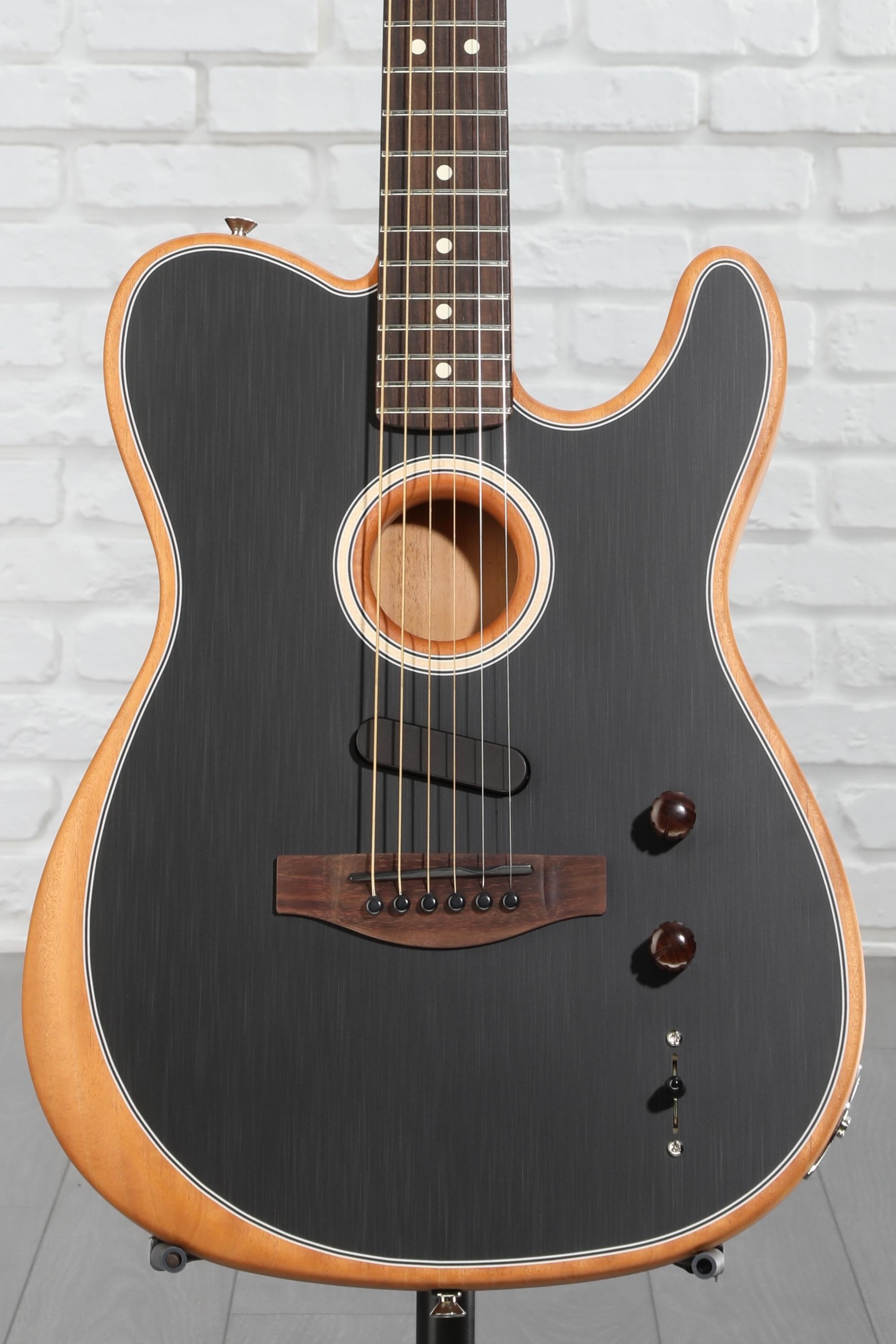 ギター Fender Acoustasonic Player Telecaster BK Fender Acoustasonic Player Telecaster Acoustic-electric Guitar