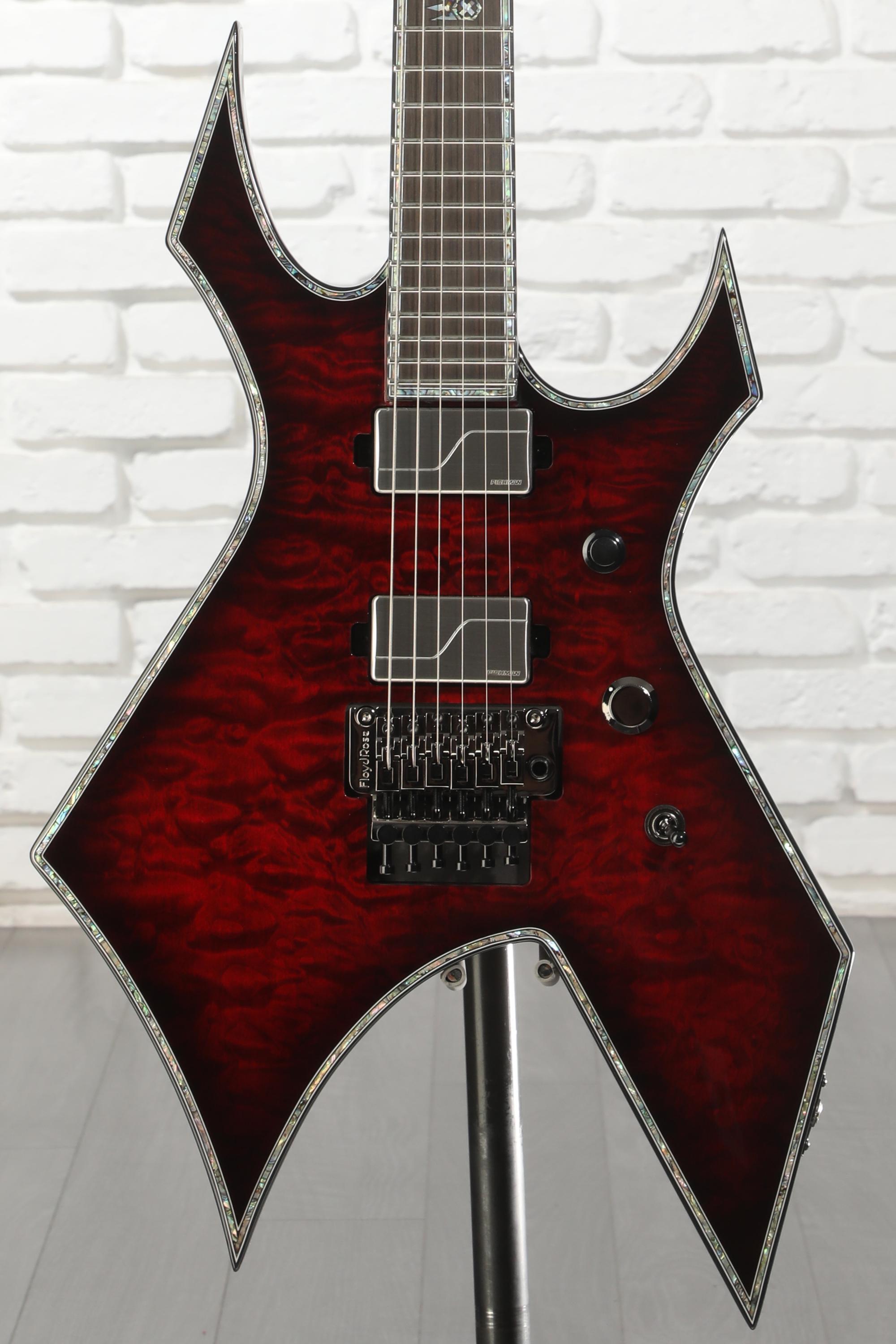 【希少】Custom Warlock カスタム エレキギター B.C. Rich Warlock Extreme Exotic with Floyd Rose Electric Guitar