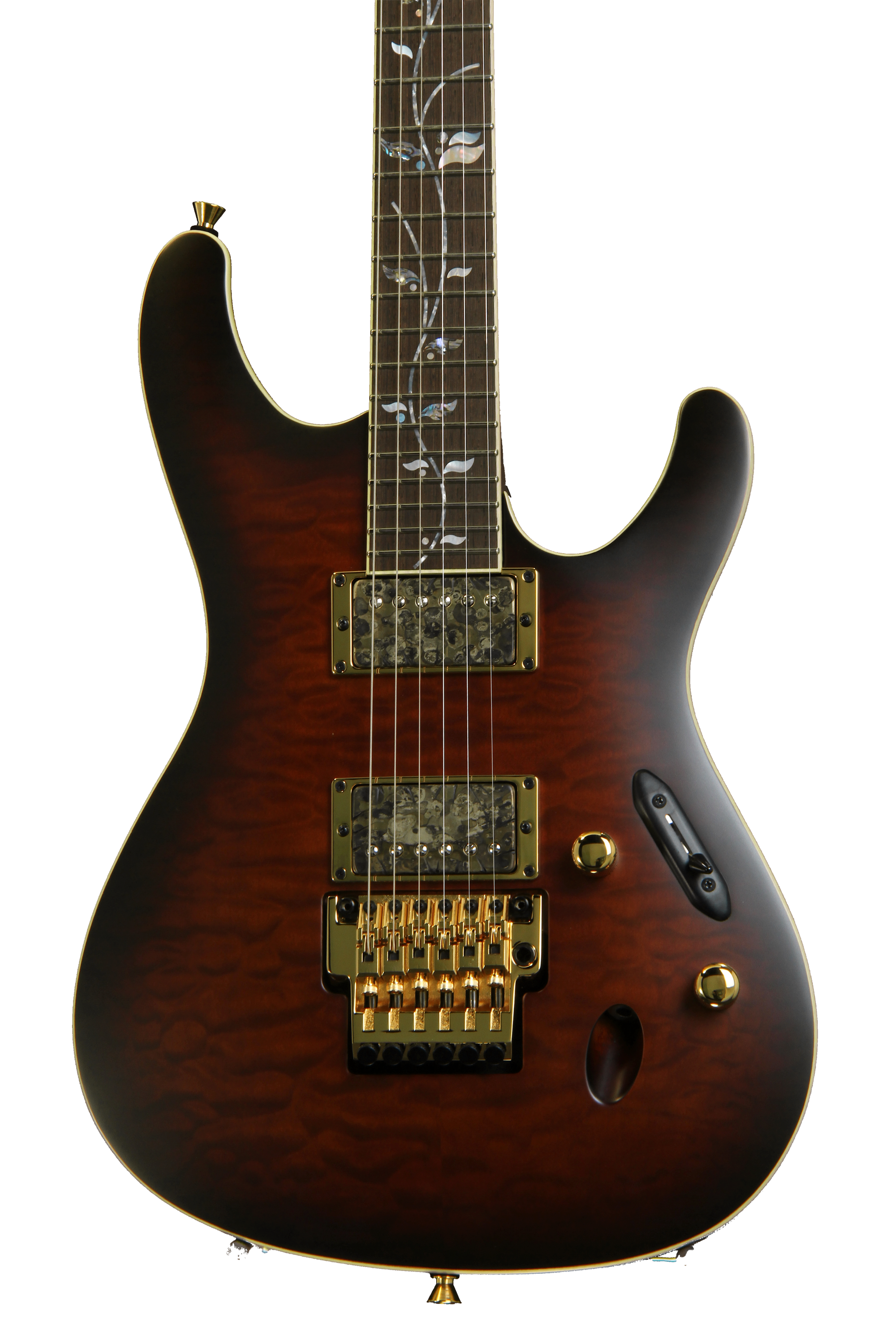 Ibanez JCS614 Limited Edition J. Custom - Spessartine Garnet Flat