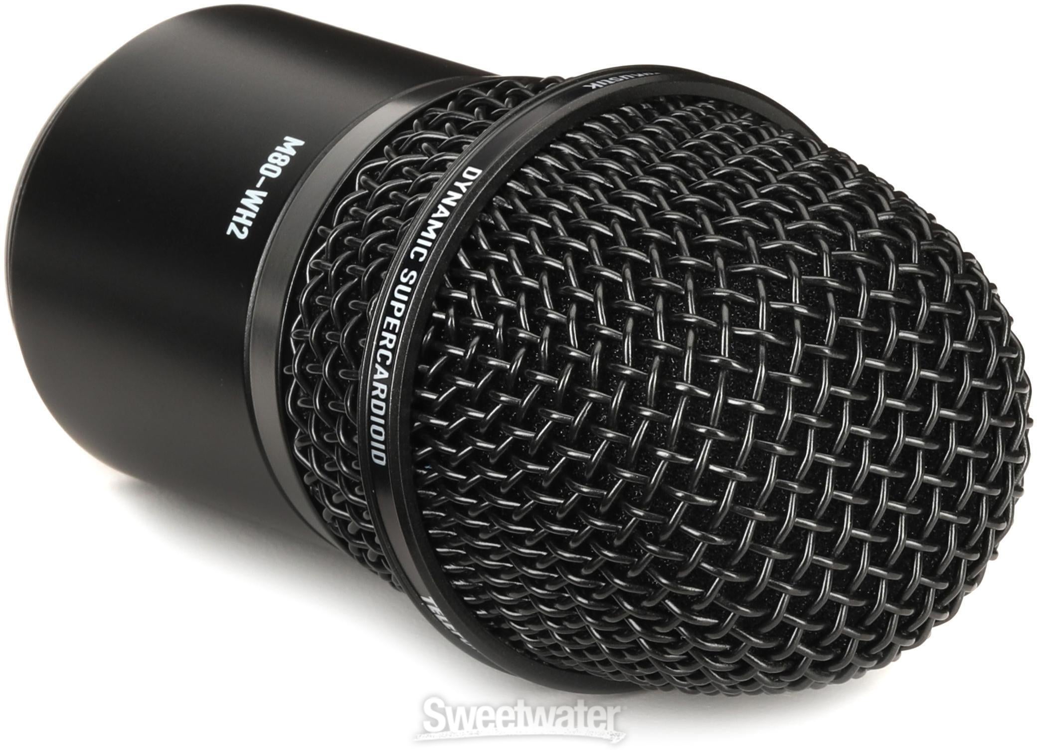 Telefunken M80-WHB2 Wireless Mic Capsule - Black | Sweetwater