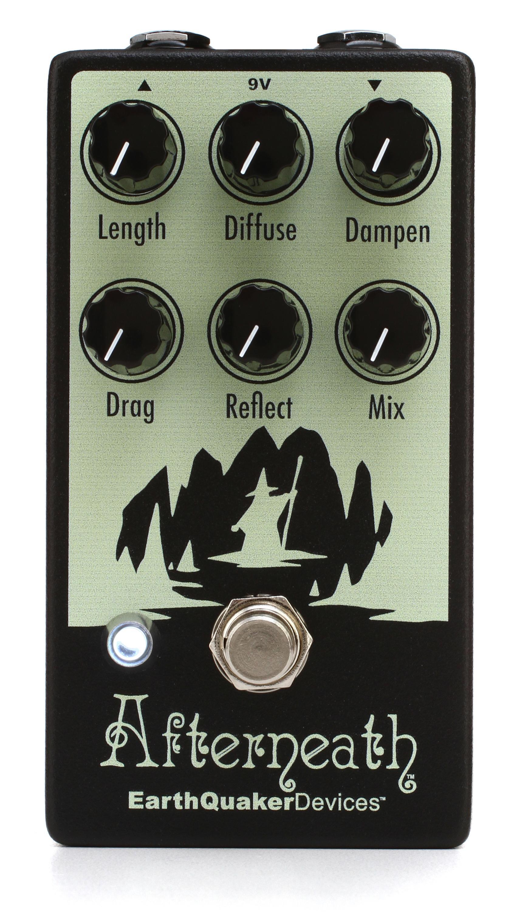 ショップレビュー ランキング EarthQuaker Reviews Pedal Reverb V2 Afterneath Devices ギター