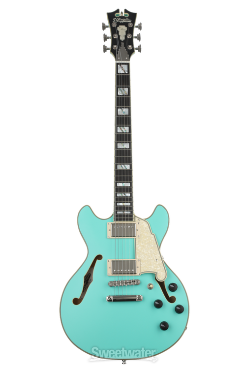 D'Angelico Deluxe Mini DC Limited Edition Semi-hollow Electric