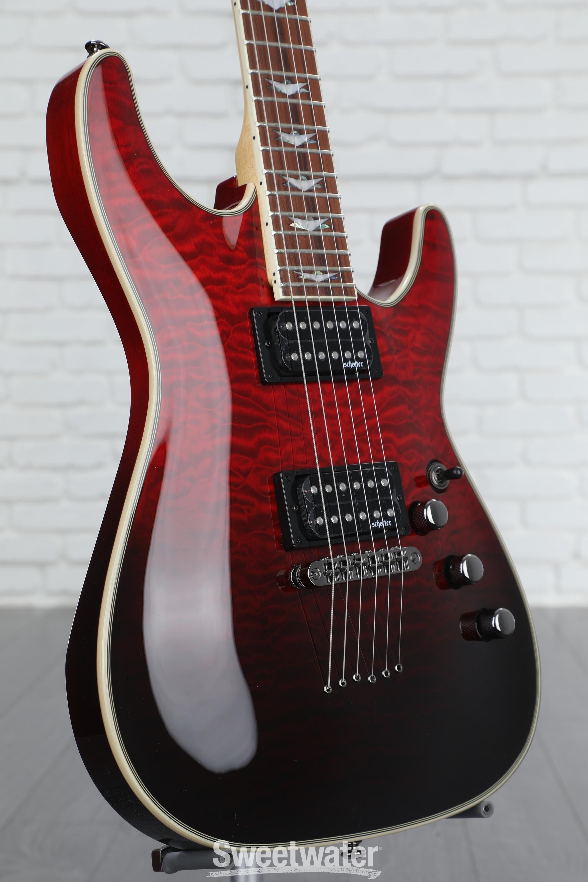 Schecter Omen Extreme-6 Electric Guitar - Blood Red