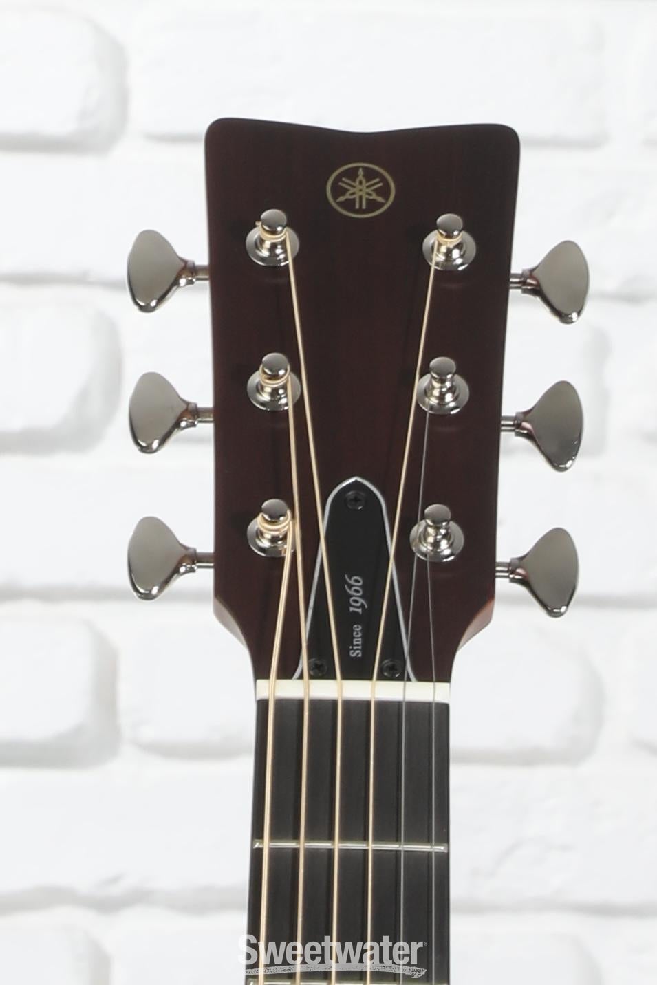 Yamaha FG5 Red Label Acoustic Guitar - Natural | Sweetwater