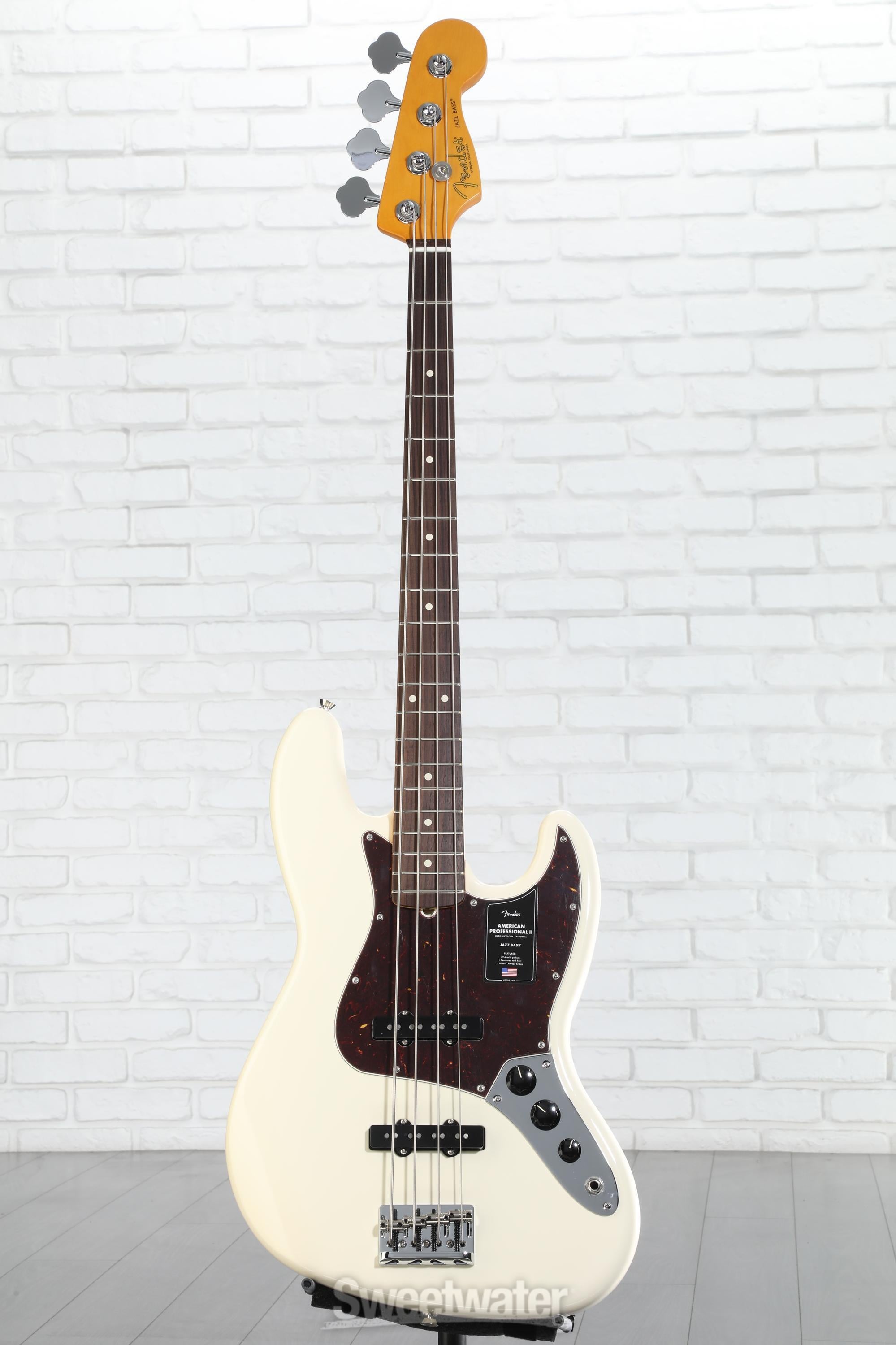 Fender American Professional II Jazz Bass - Olympic White