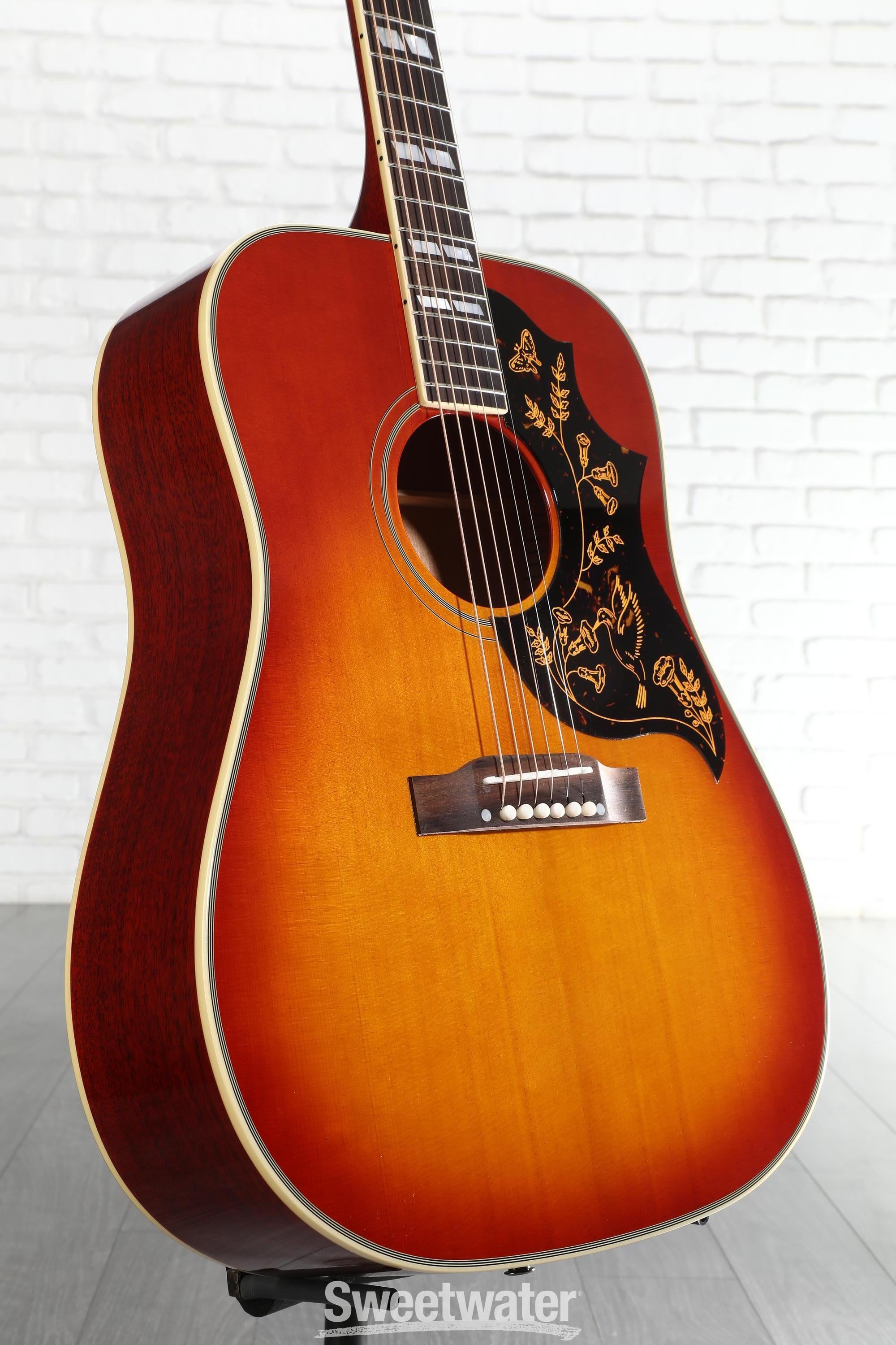 Photo of Epiphone 1960 Hummingbird Reissue Acoustic-electric Guitar - Cherry Sunburst