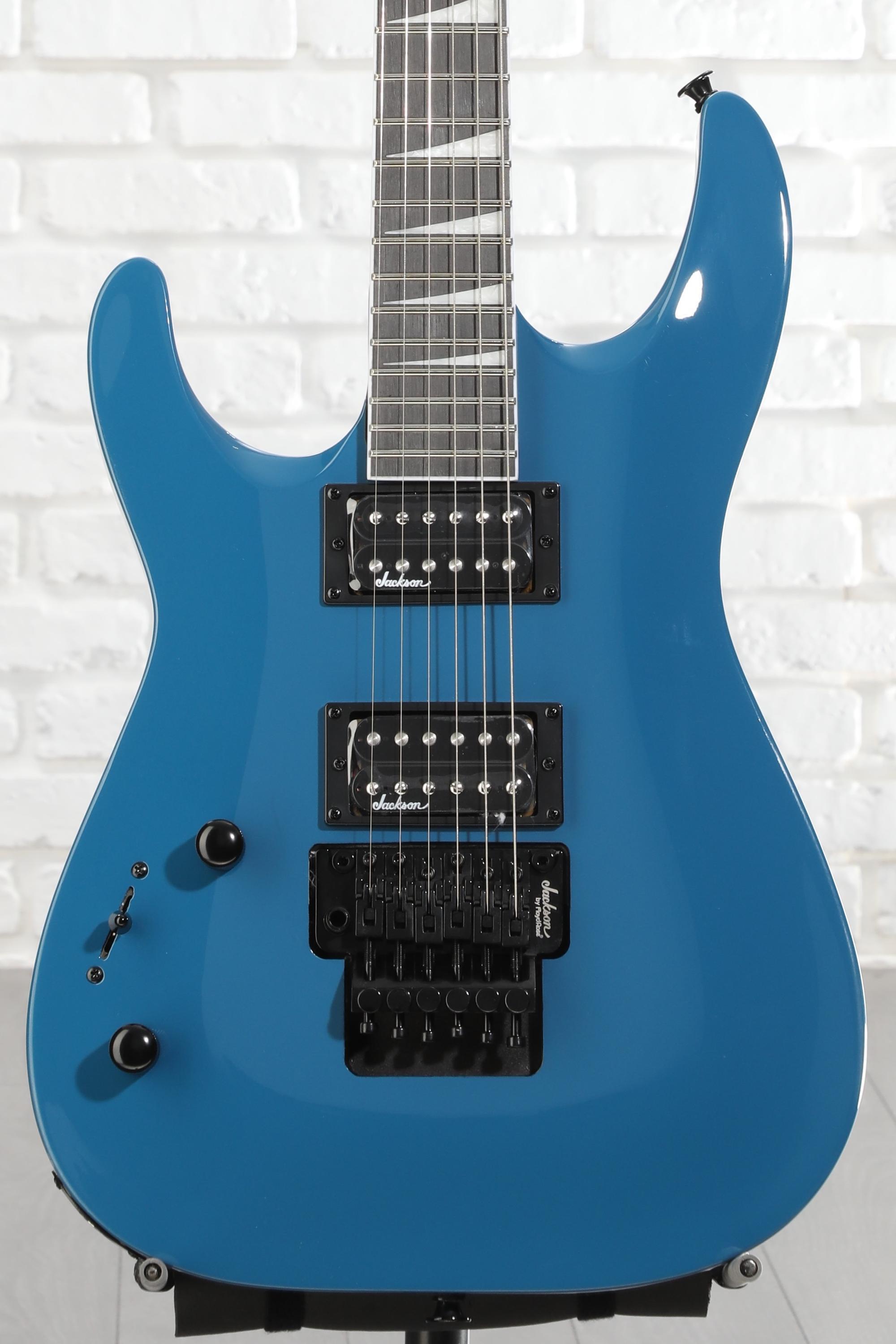 Jackson Dinky Arch Top JS32 DKA Left-handed - Bright Blue | Sweetwater
