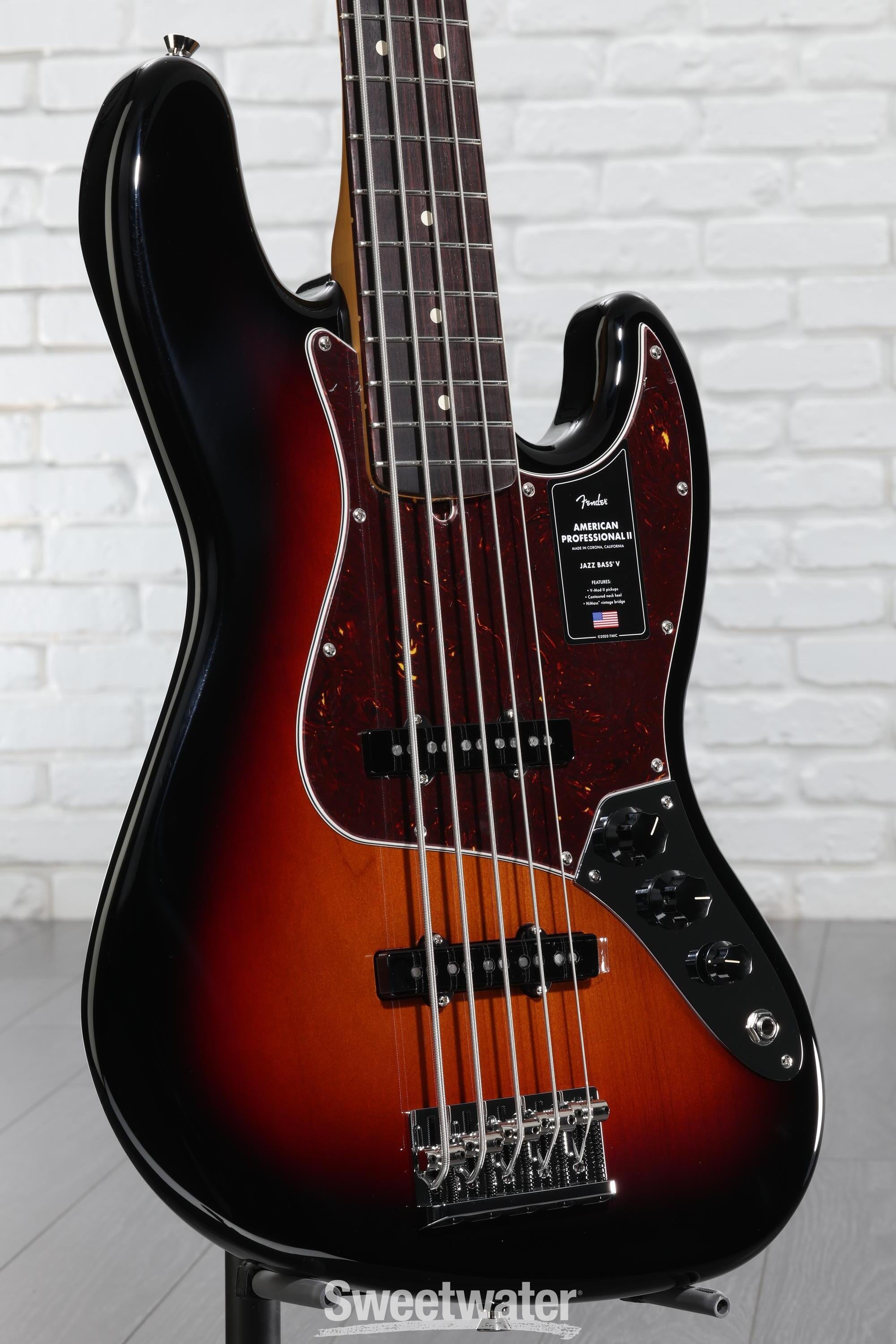 Fender American ProfessionalⅡ JazzBass V Fender American Professional Jazz Bass V Maple Fingerboard