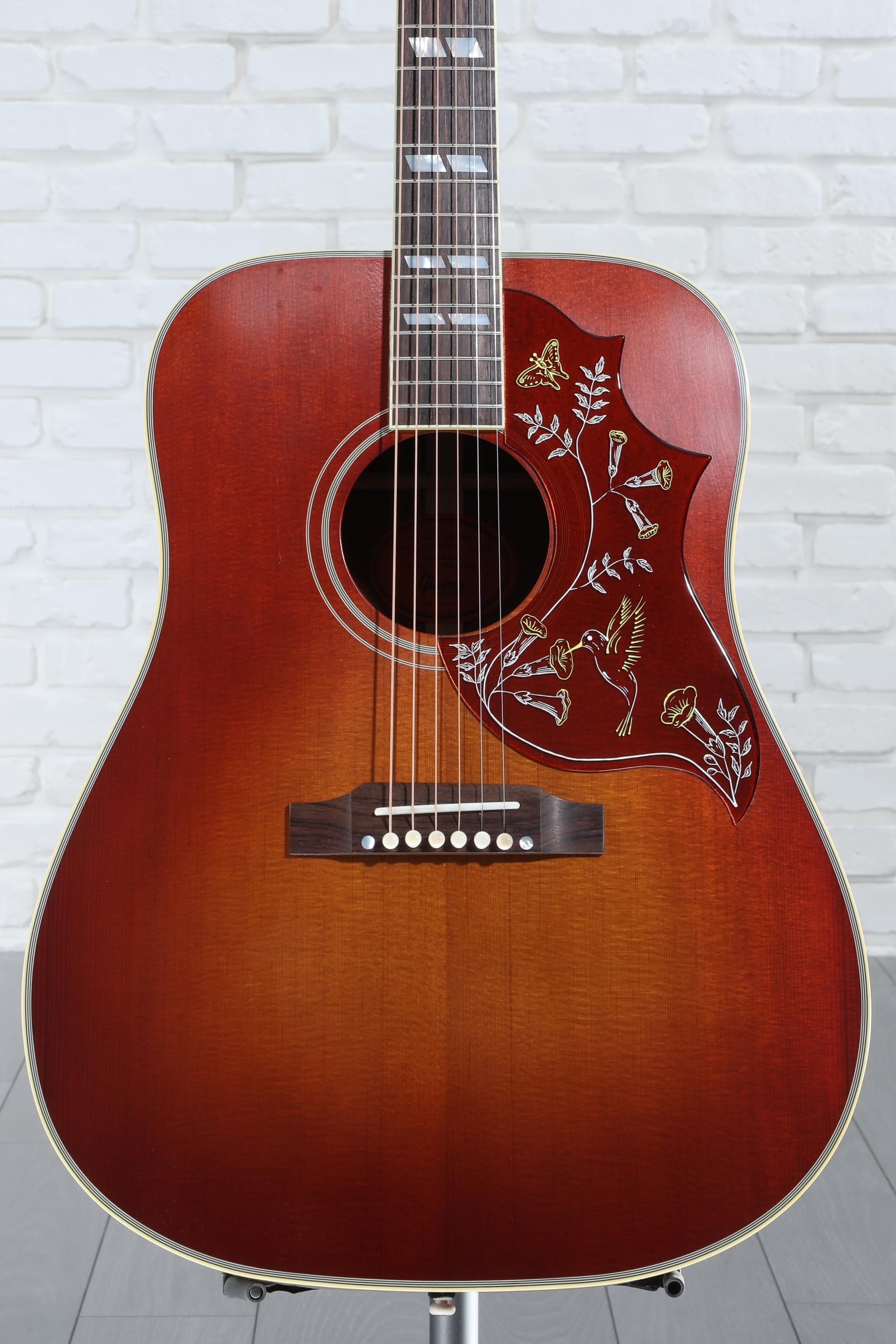 Gibson Acoustic 1960 Hummingbird - Heritage Cherry Sunburst VOS with Fixed  Bridge | Sweetwater