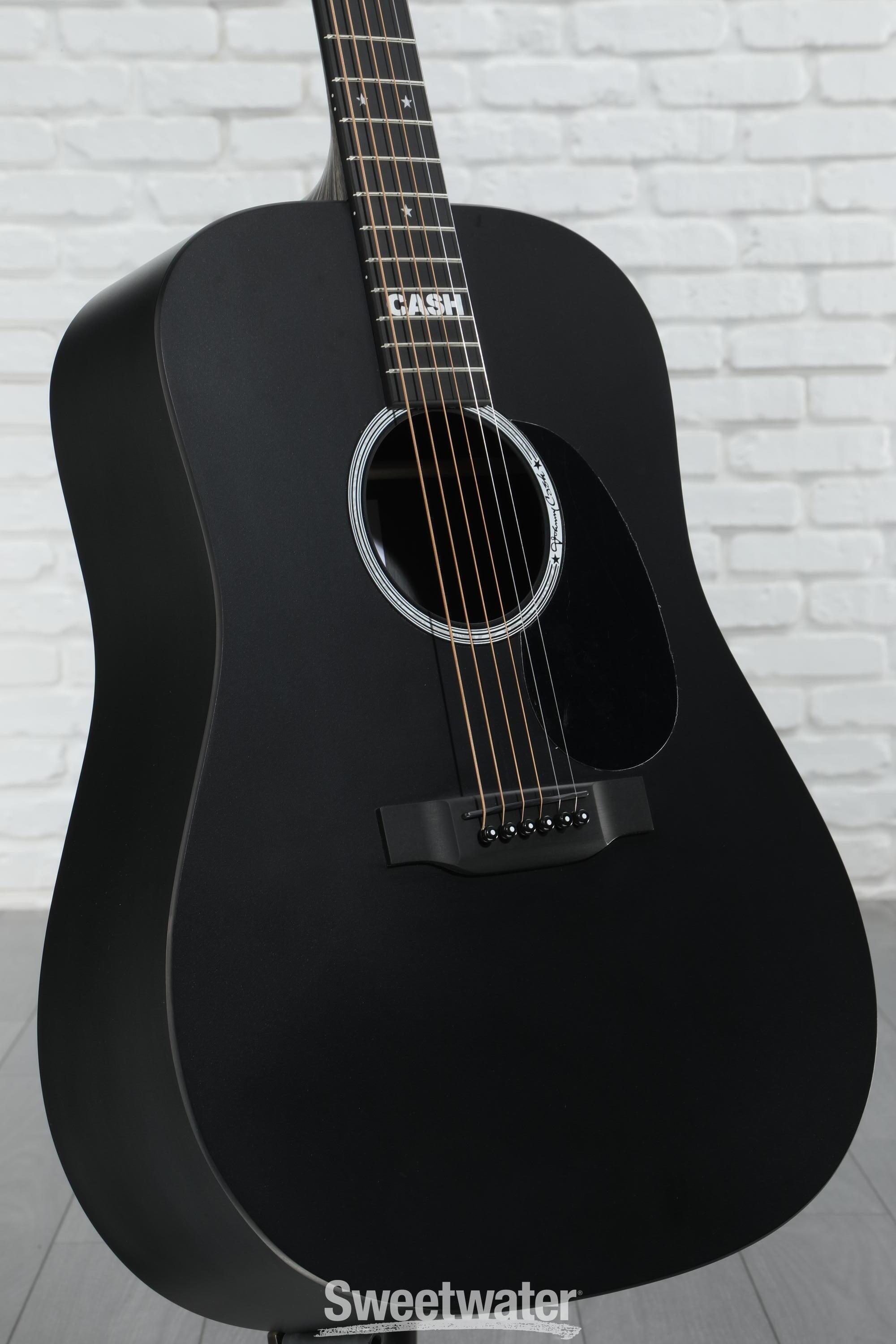 Martin dx Jonny cashエレアコ 〈マーティン マーチン〉 Martin DX Johnny Cash Acoustic-Electric Guitar - Black