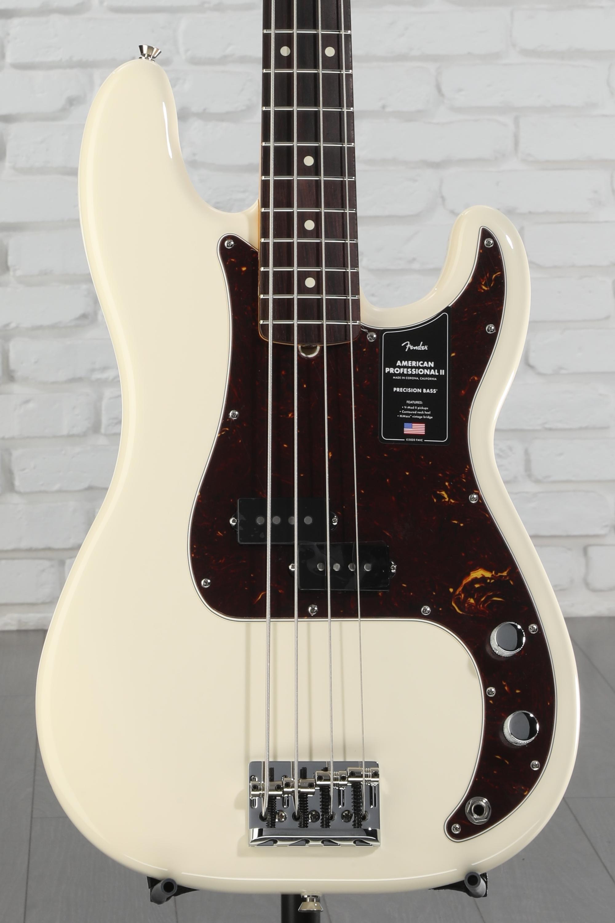 Fender American Professional II Precision Bass - Olympic White