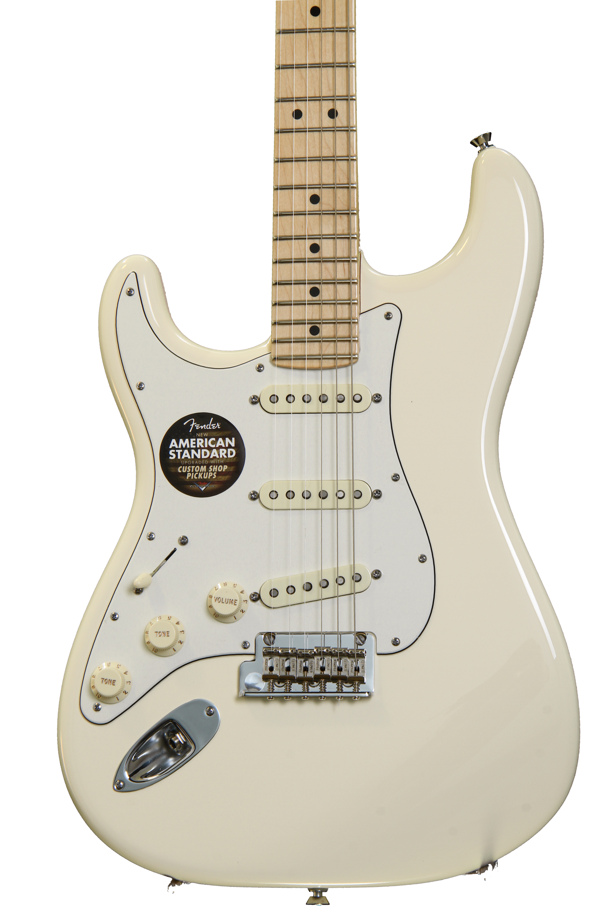 Fender American Standard Stratocaster, Left handed - Olympic Fender American Standard Stratocaster, Left handed - Olympic