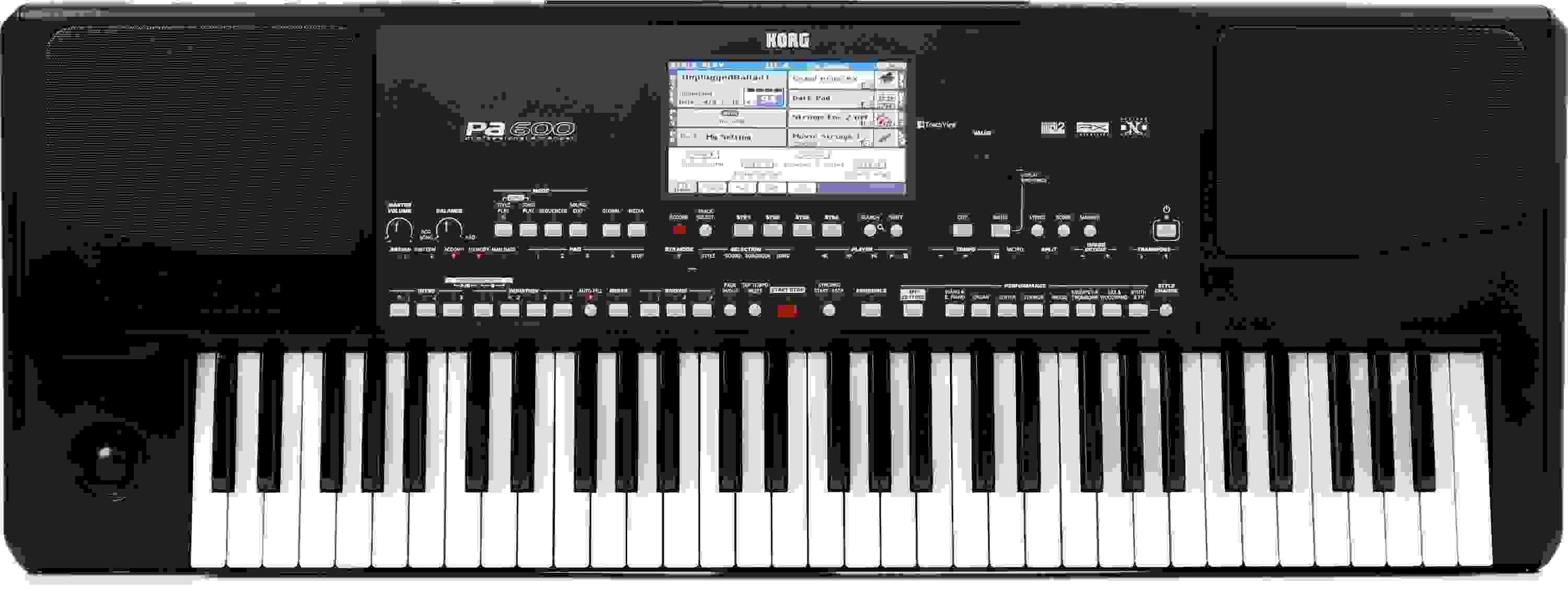 Korg Pa600 61-key Arranger Workstation