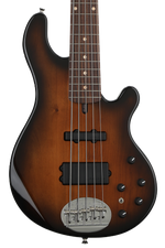Photo of Lakland USA Classic 55-14 5-string Bass Guitar - Tobacco Sunburst with Rosewood Fingerboard