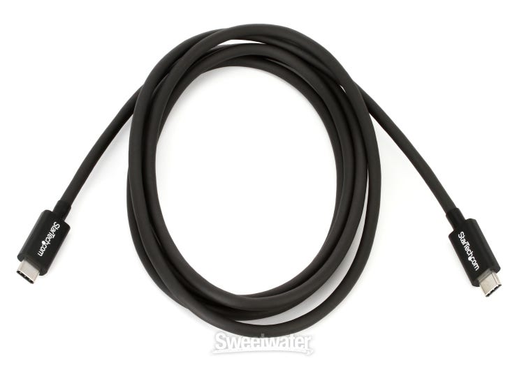 2m White Thunderbolt Cable - M/M