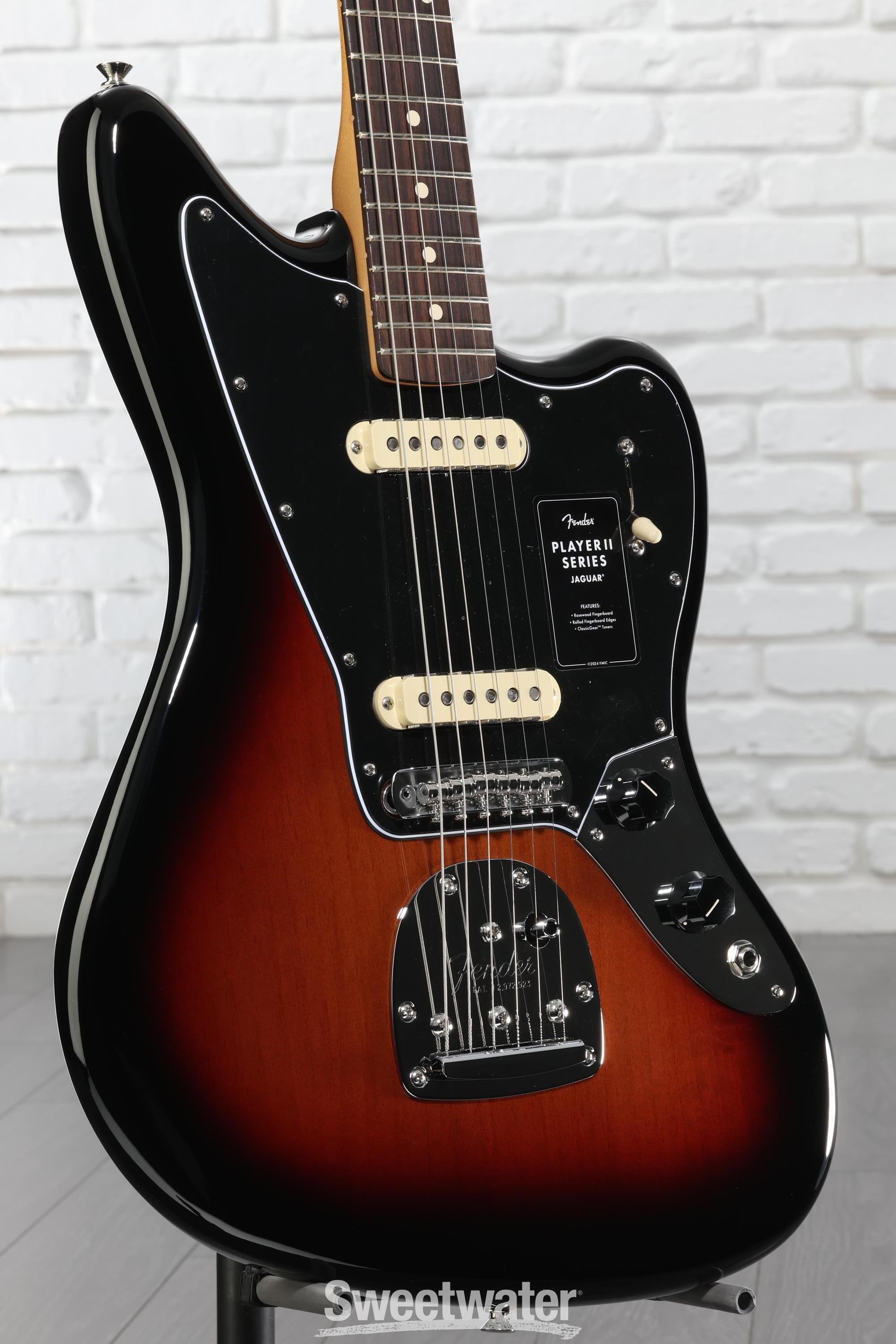 ギター fender Player Jaguar Fender Player Jaguar Pau Ferro Fingerboard Electric Guitar 3-Color