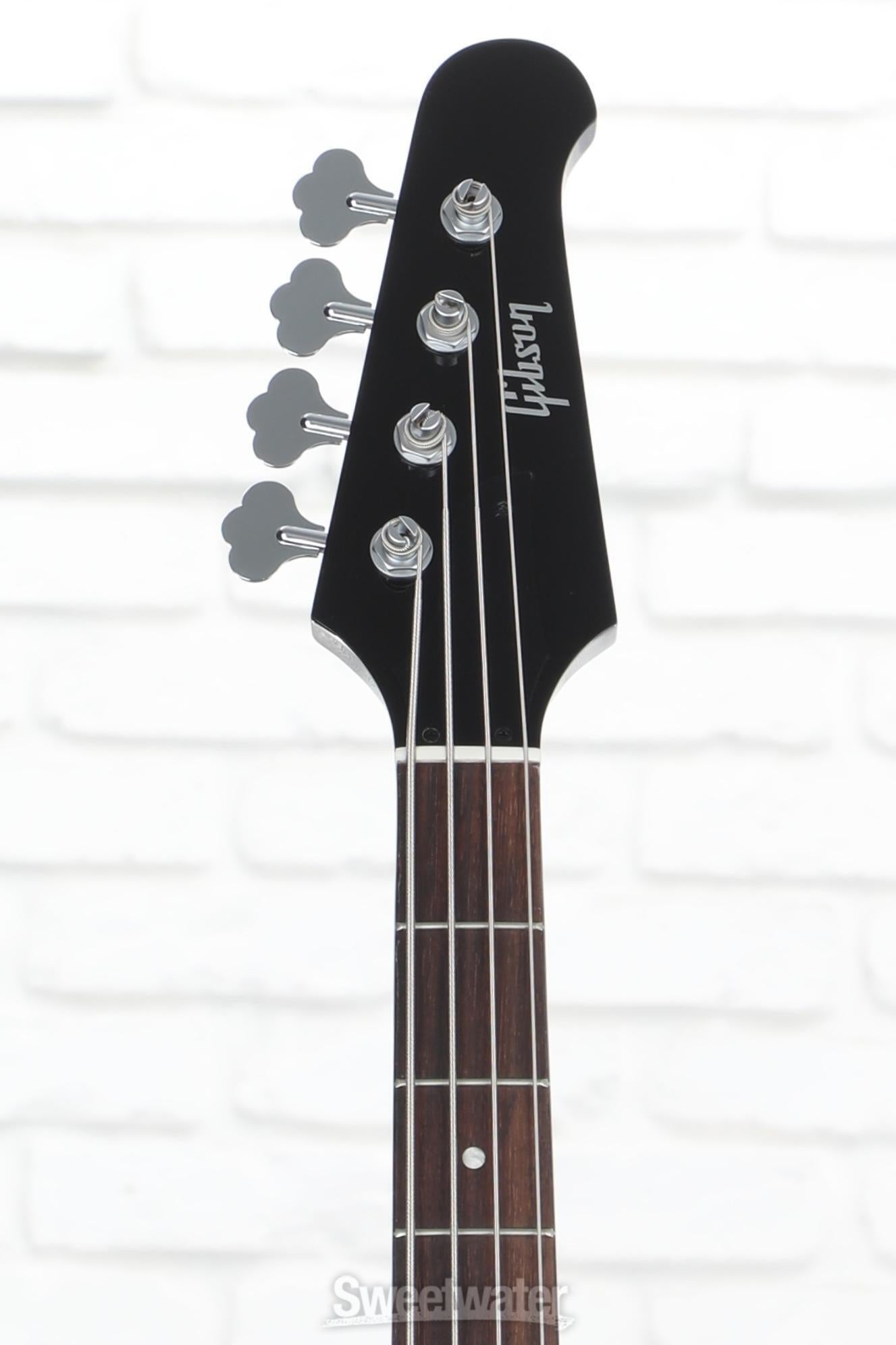 Gibson USA サンダーバード Bass ブラック Gibson Non-Reverse Thunderbird Electric Bass Guitar - Ebony