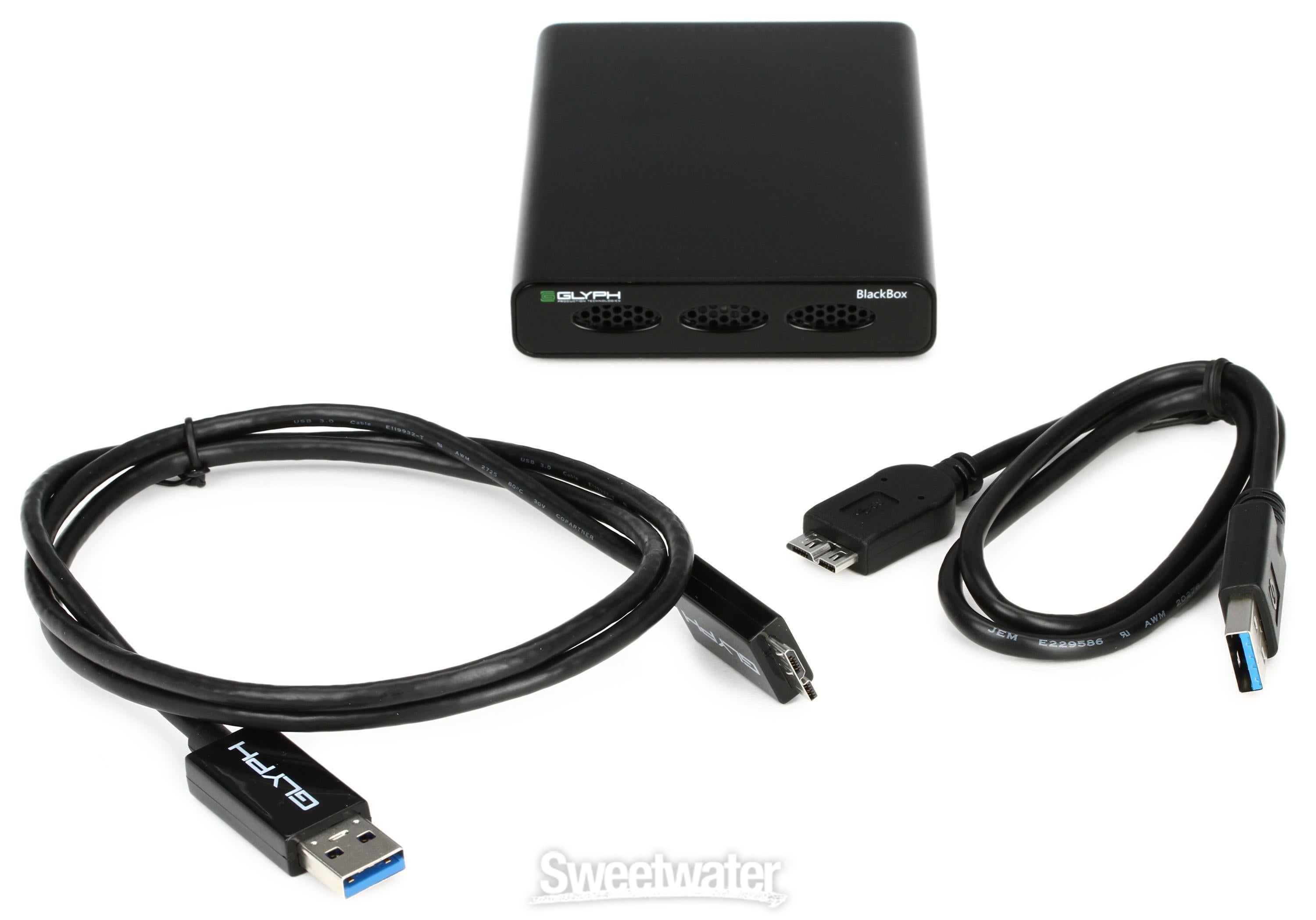 Glyph BlackBox Mobile 1TB Portable Hard Drive | Sweetwater