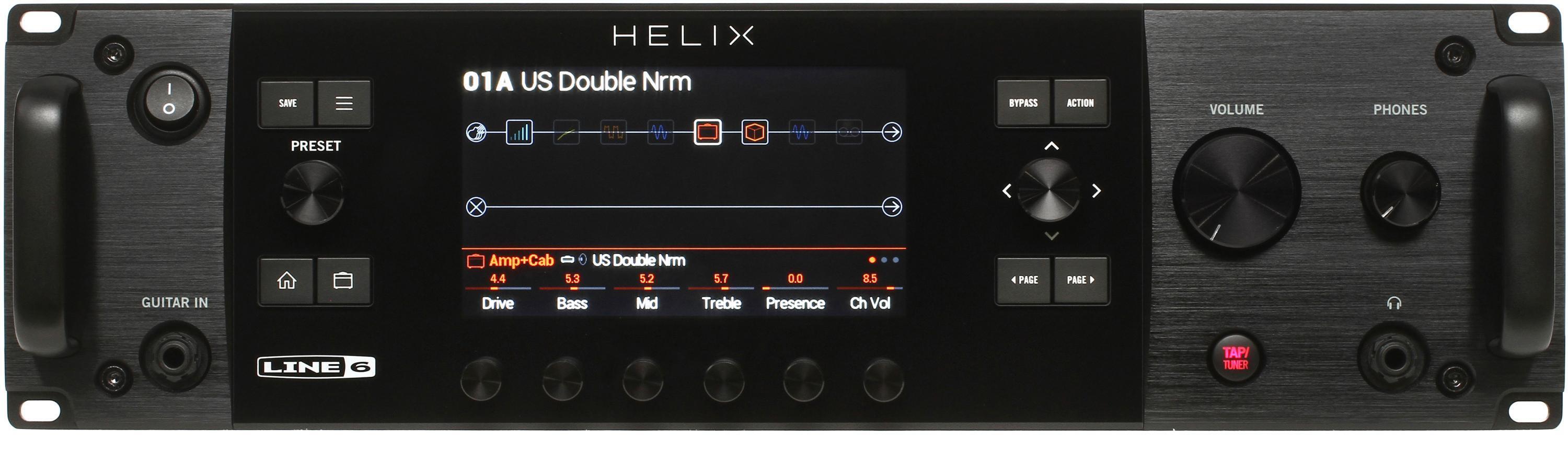 Line 6 Helix Rack Guitar Multi-effects Rack Processor Worship