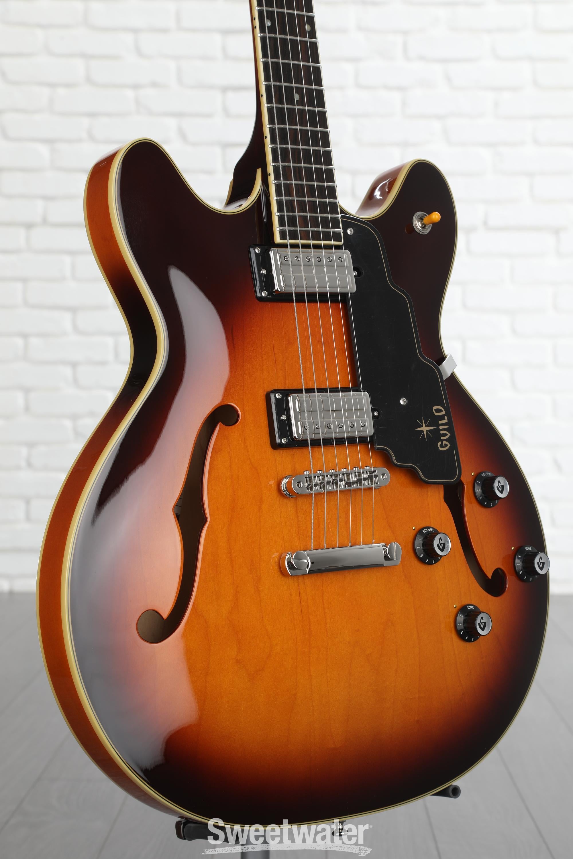 アイドル jumin45 Guild Starfire IV Semi-Hollow Electric Guitar - Vintage