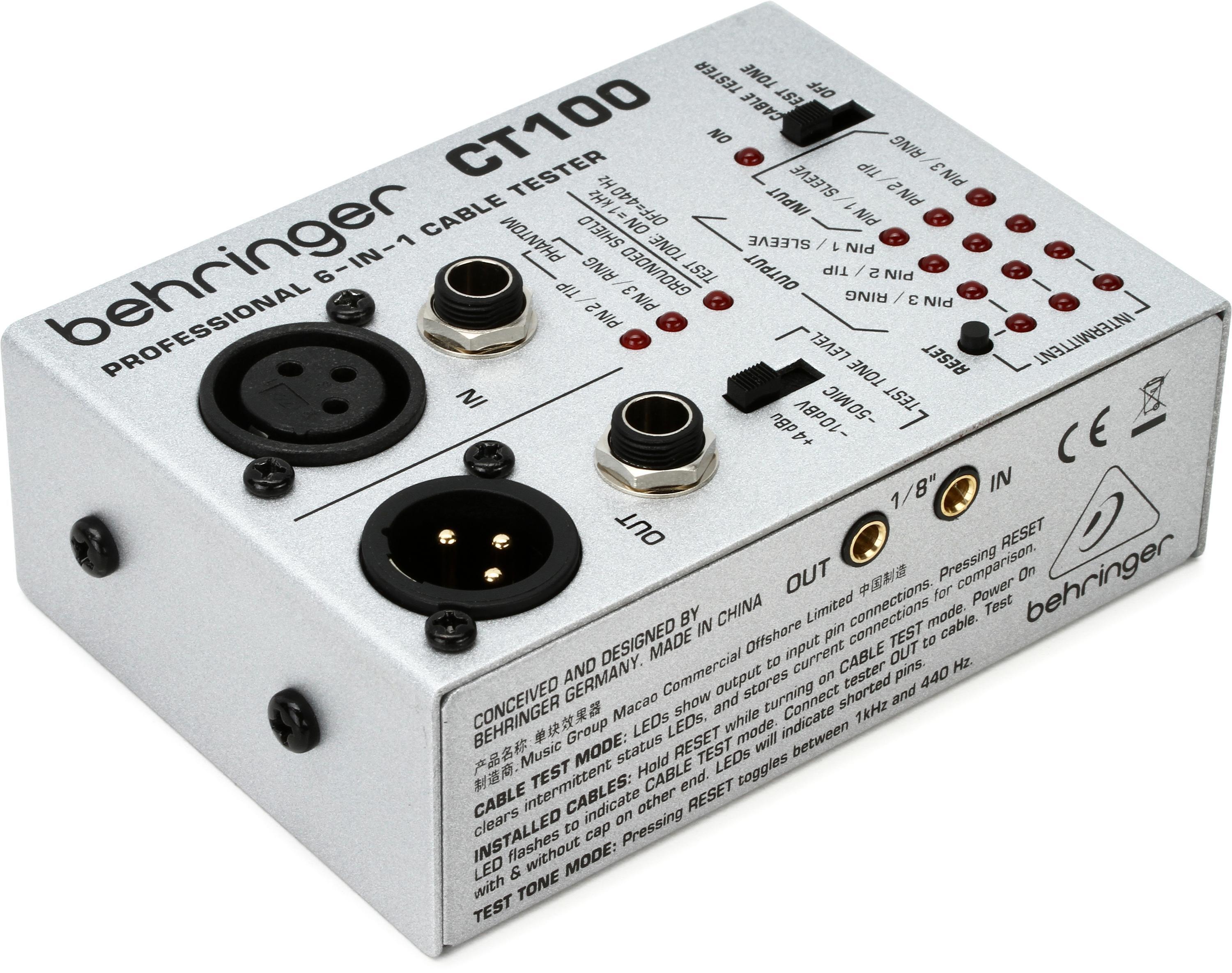 Photo of Behringer CT100 6-in-1 Cable Tester