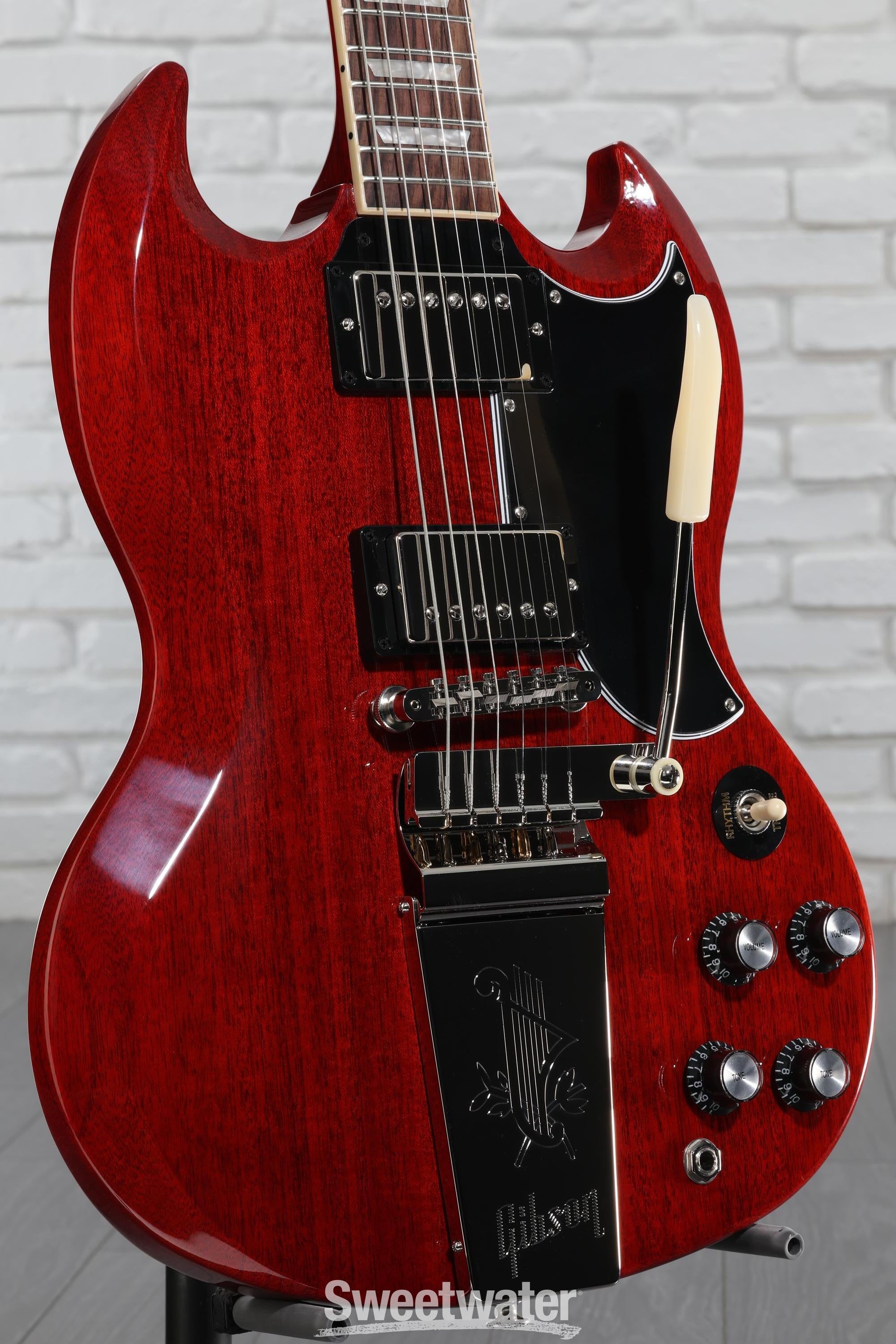 ギター Gibson SG standard 61 maestro vibrola Gibson SG Standard '61 Maestro Vibrola Electric Guitar
