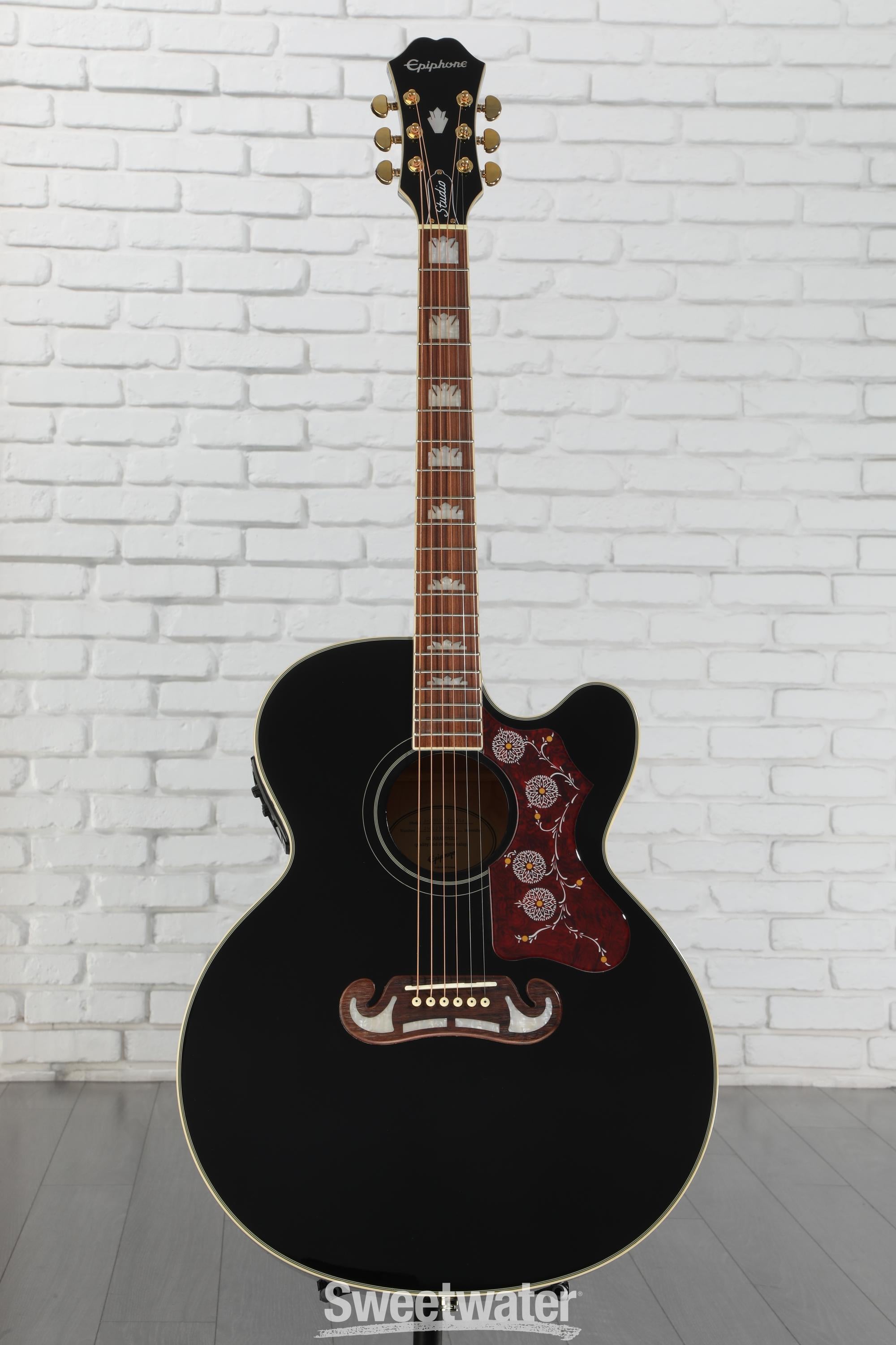 【美品】EPIPHONE EJ-200SCE/N Epiphone EJ-200SCE - Natural | Sweetwater
