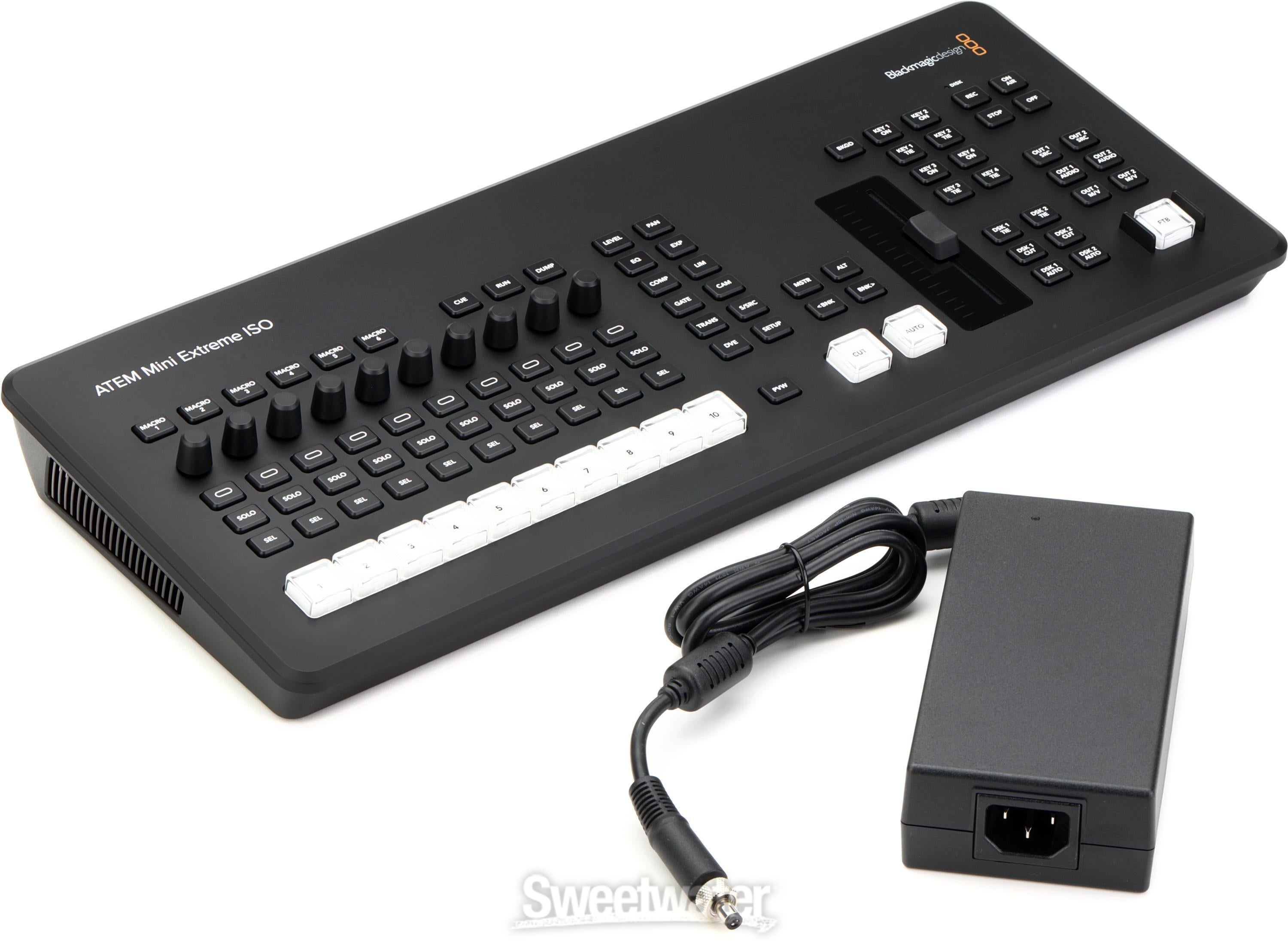 Blackmagic Design ATEM Mini Extreme ISO G2 Live Switcher | Sweetwater