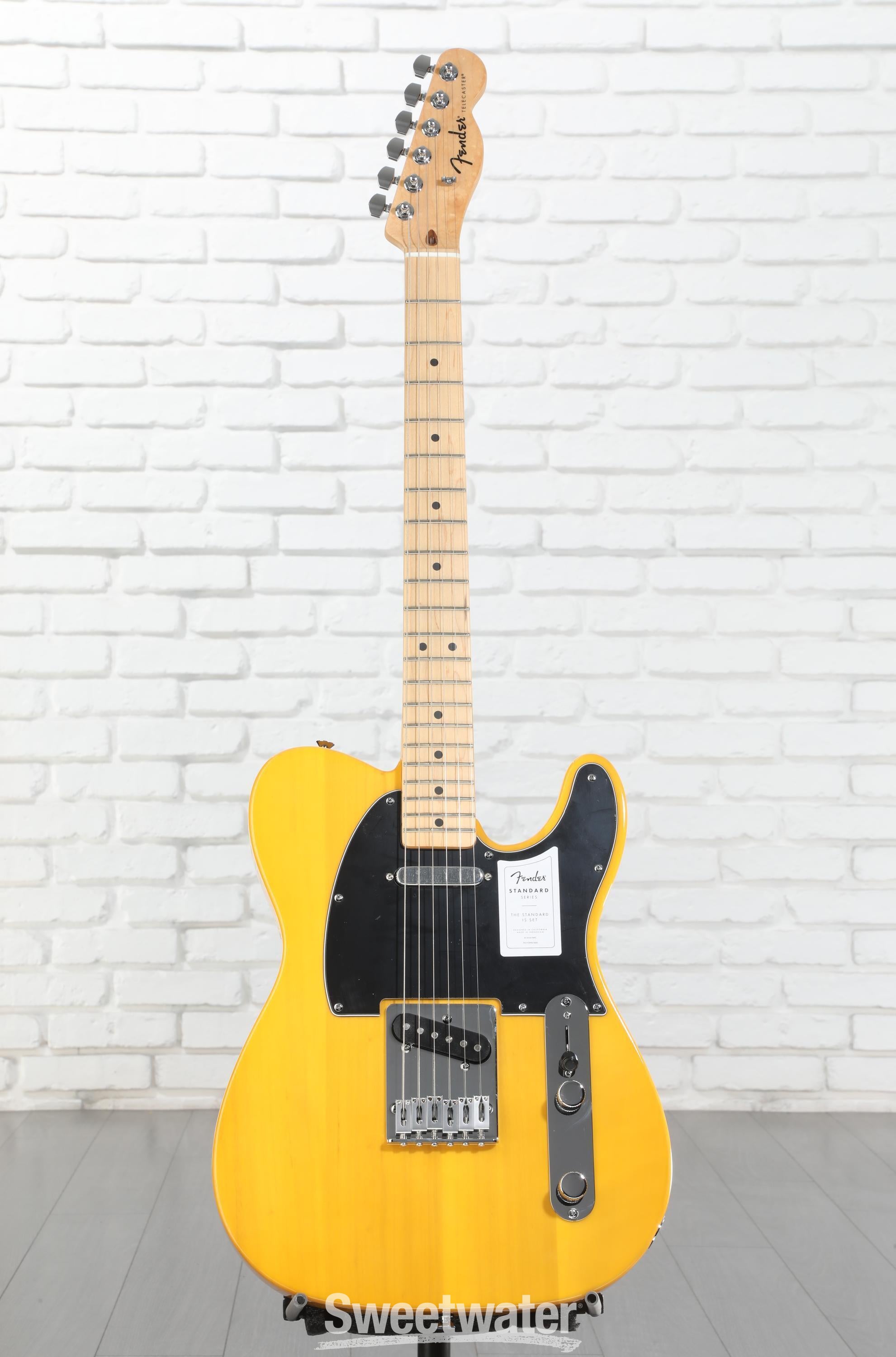 Fender Standard Telecaster Electric Guitar - Butterscotch