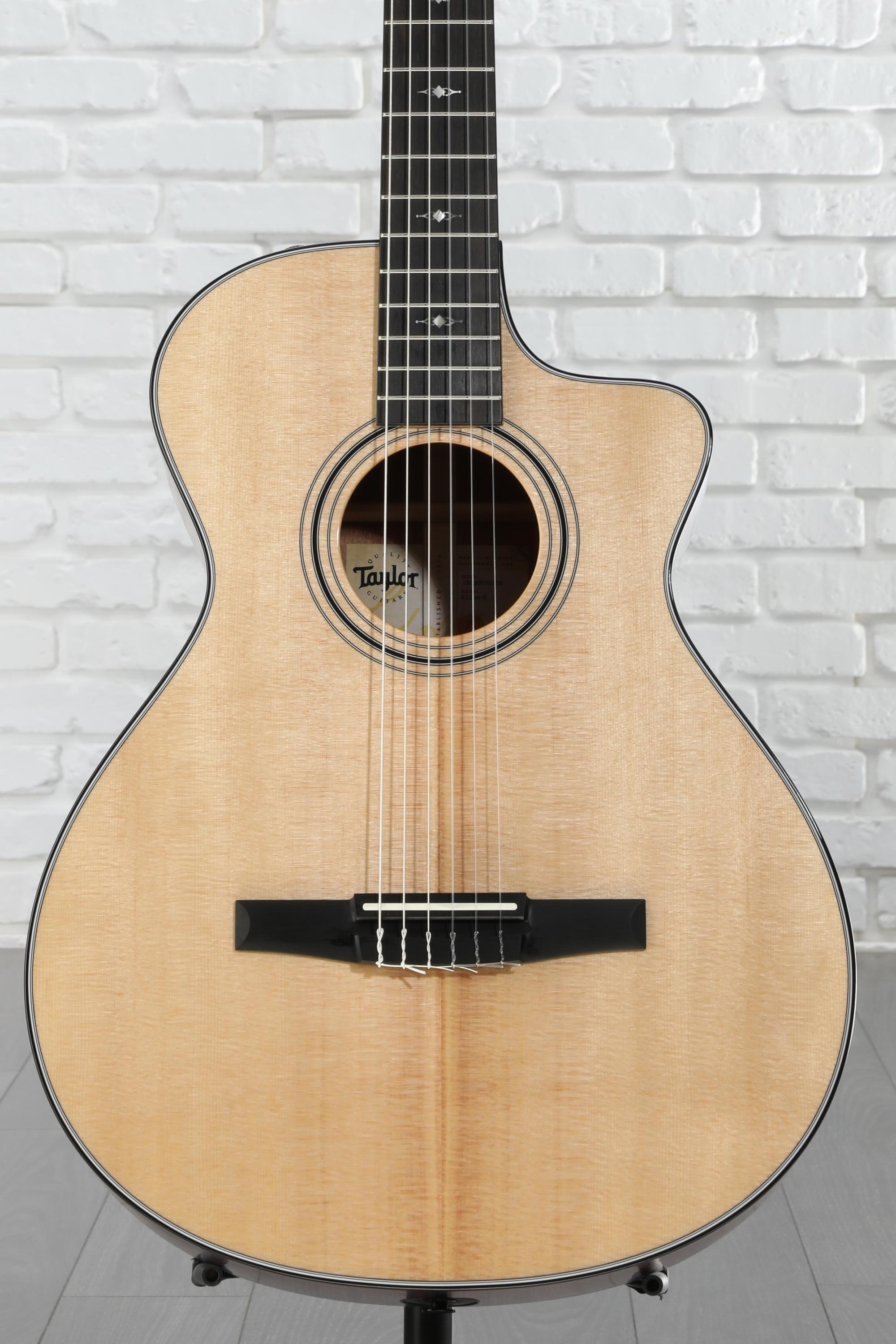 kintoto-Taylor312ce-N Taylor 312ce-N Nylon Acoustic-electric Guitar - Natural Sitka