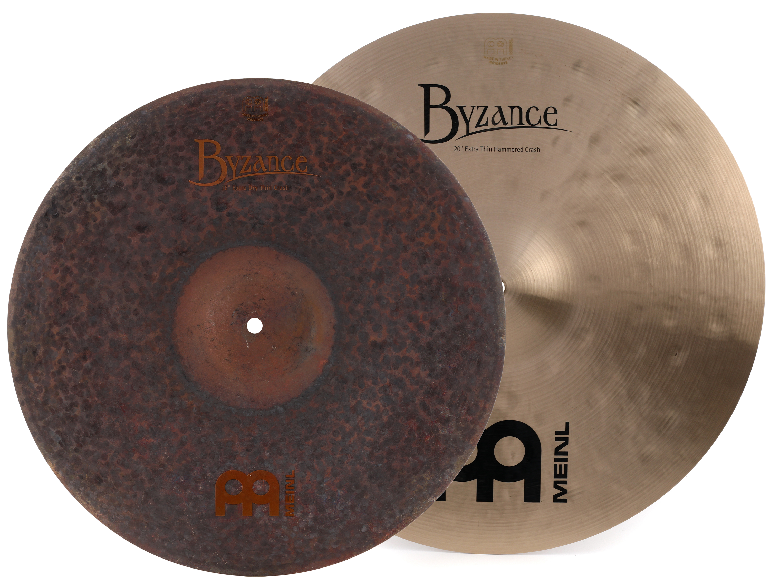 ミー品 Meinl Cymbals 18 inch Byzance Traditional Medium Crash Cymbal