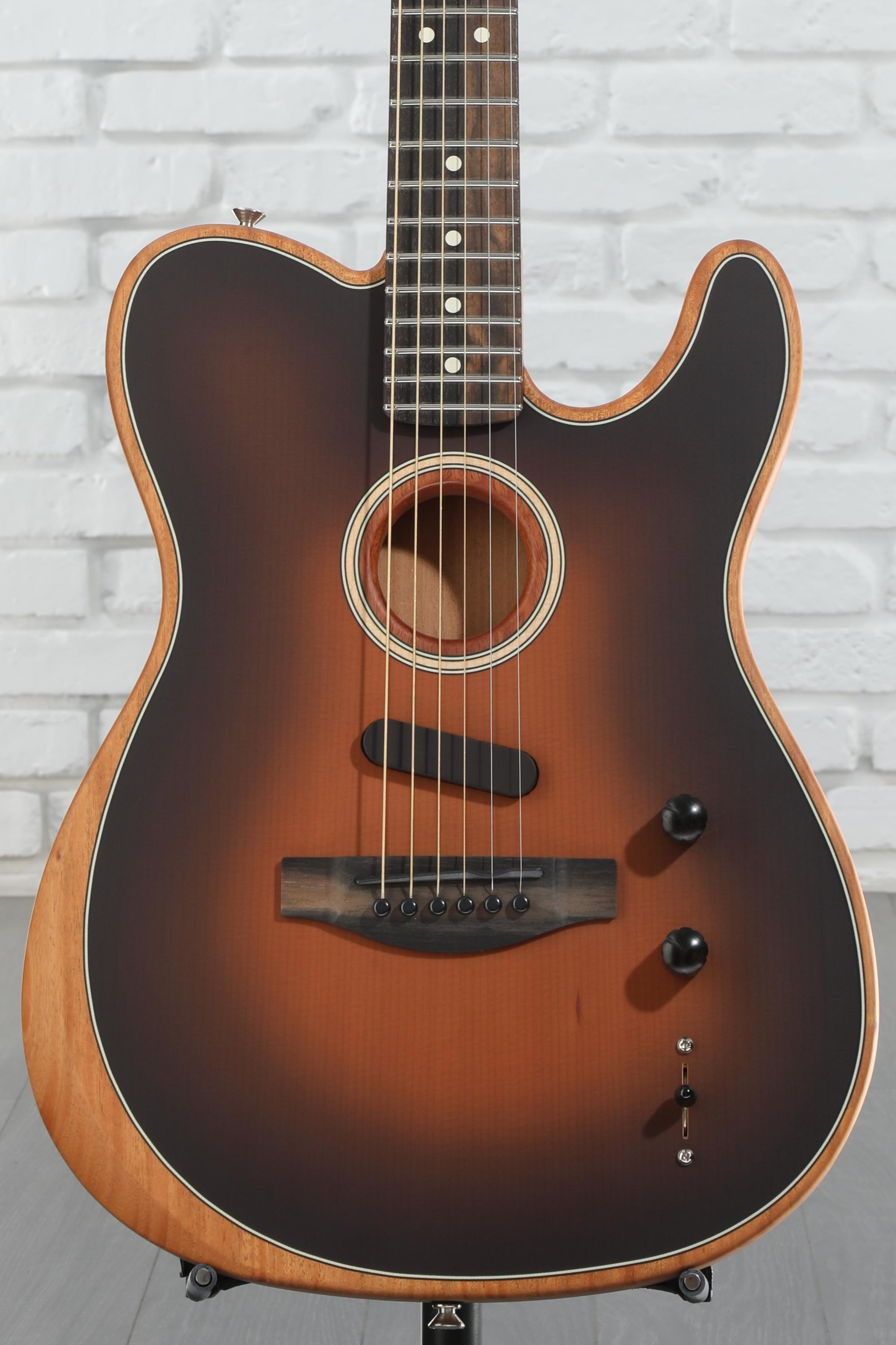 Fender American Acoustasonic Telecaster - Sunburst | Sweetwater