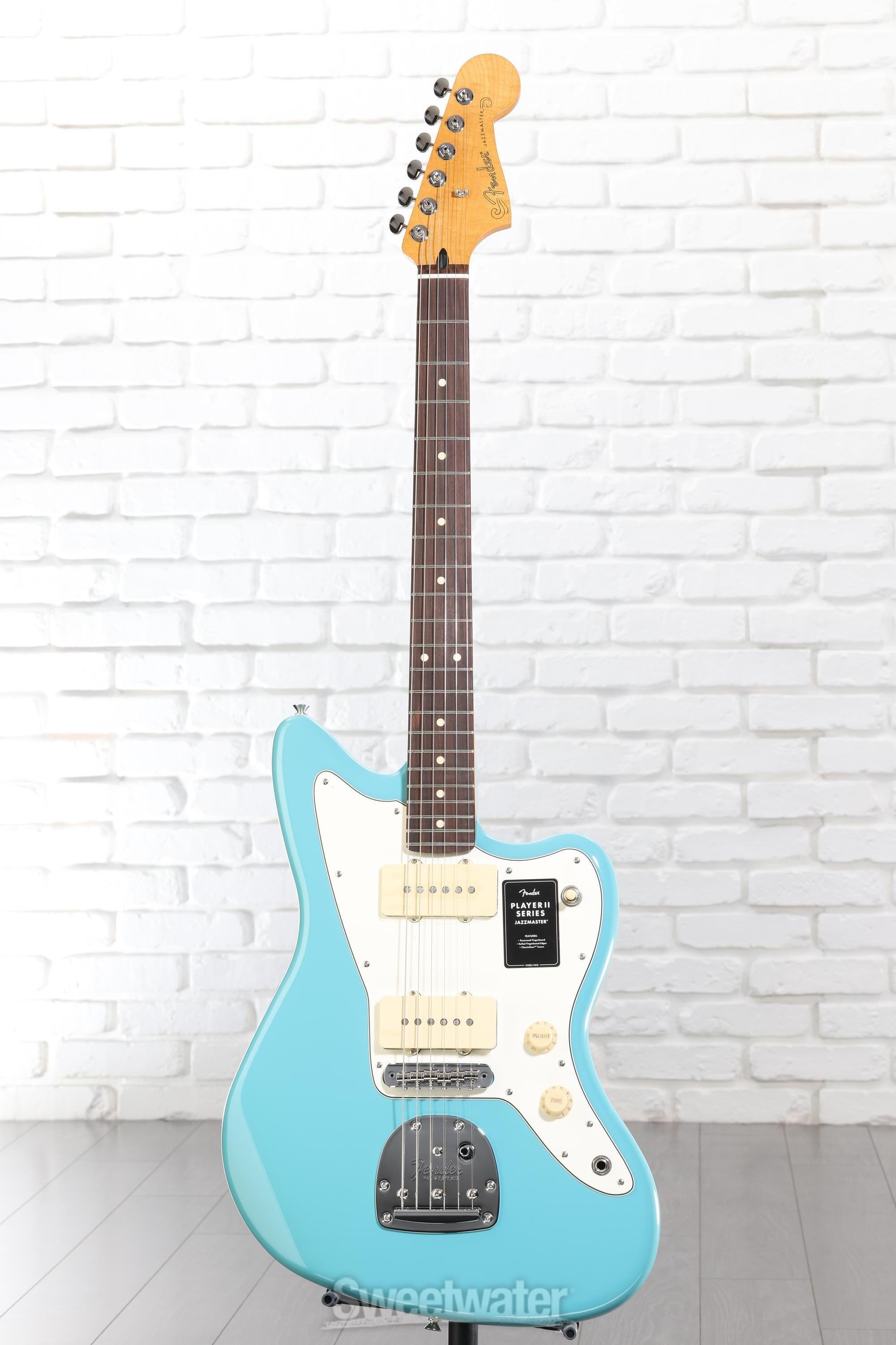 Fender Player II Jazzmaster Electric Guitar - Aquatone Blue