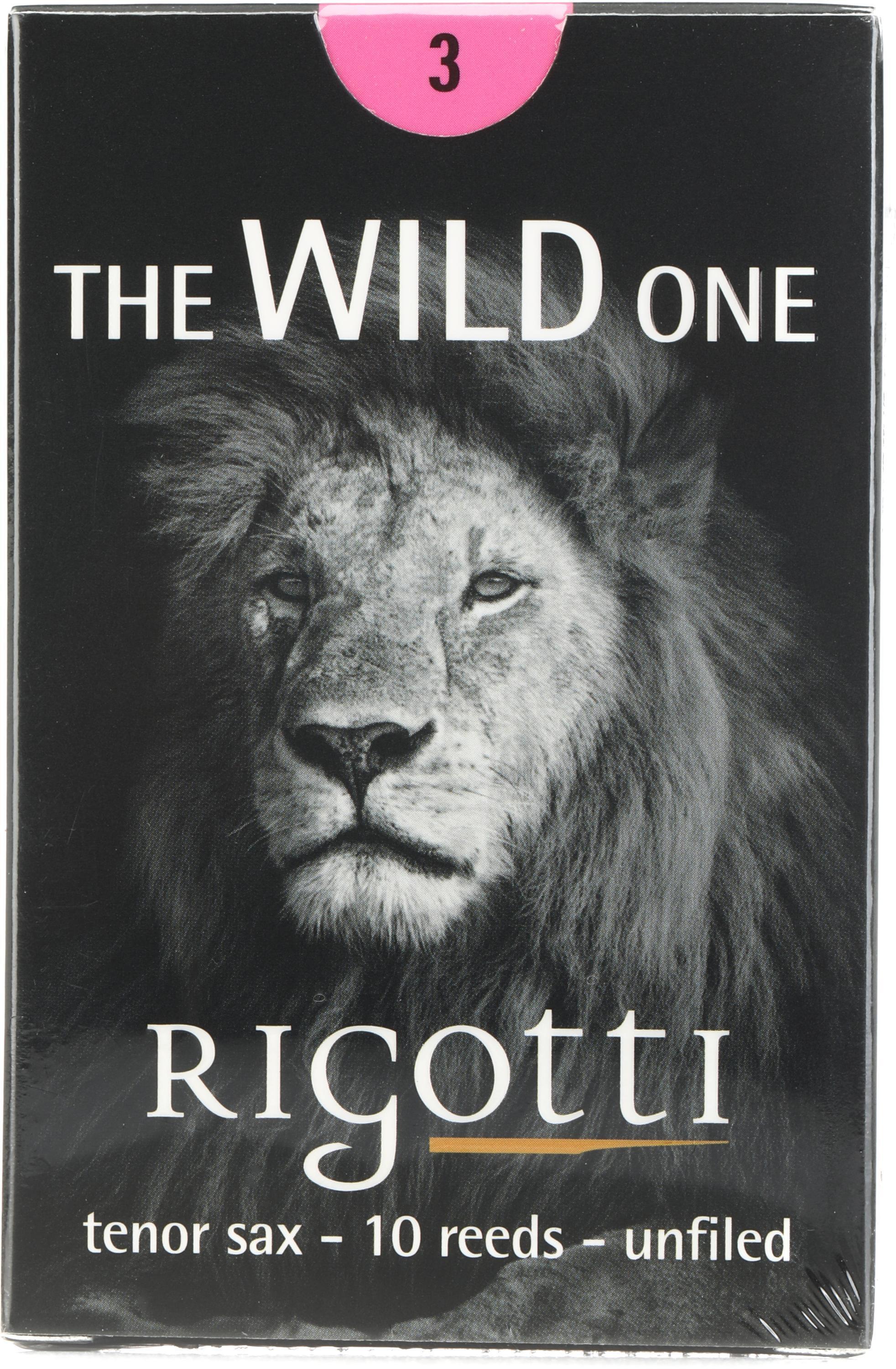 Rigotti Wild Tenor Saxophone Reeds - 3 (10-pack) | Sweetwater