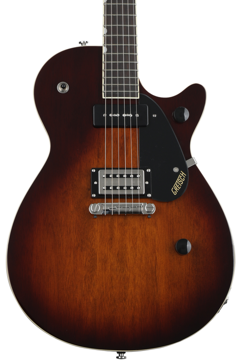 Gretsch G2215-P90 Streamliner Junior Jet Club P90 Electric Guitar - Havana  Burst | Sweetwater