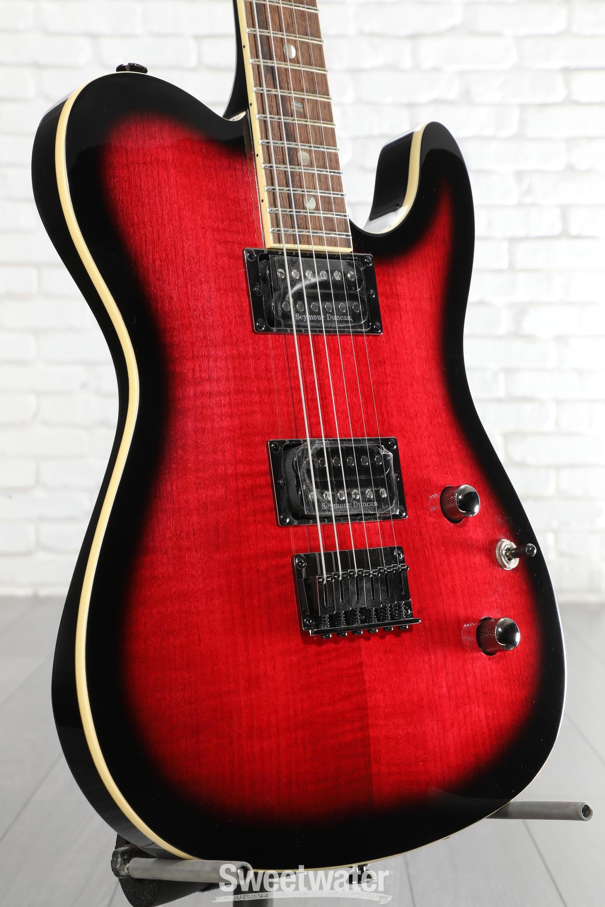 Fender Special Edition Custom Telecaster FMT HH - Black Cherry