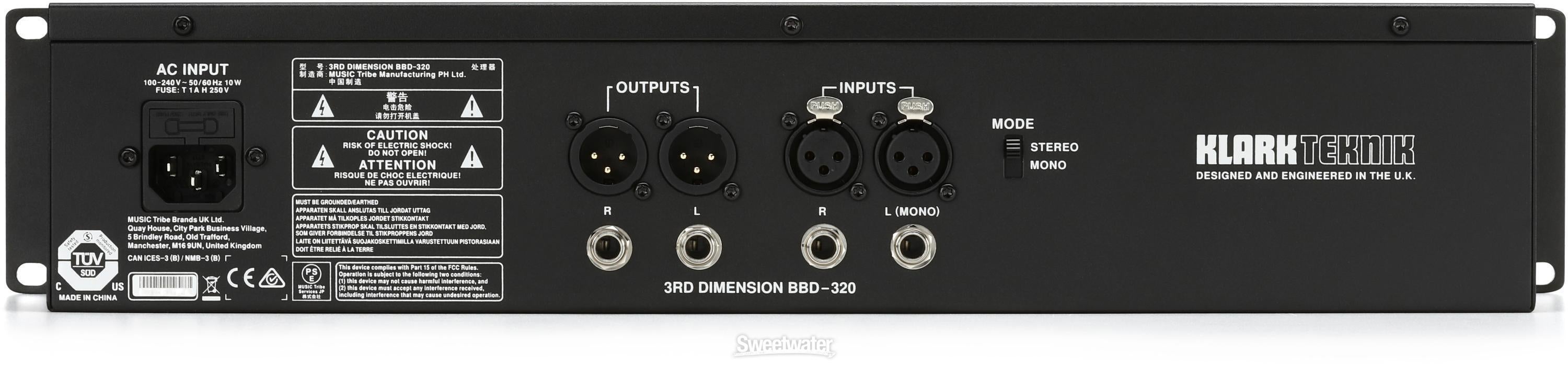 配信機器・PA機器・レコーディング機器 KLARK TEKNIK 3RD DIMENSION BBD-320 Amazon.com: Klark Teknik 3RD DIMENSION BBD-320 Analog Multi